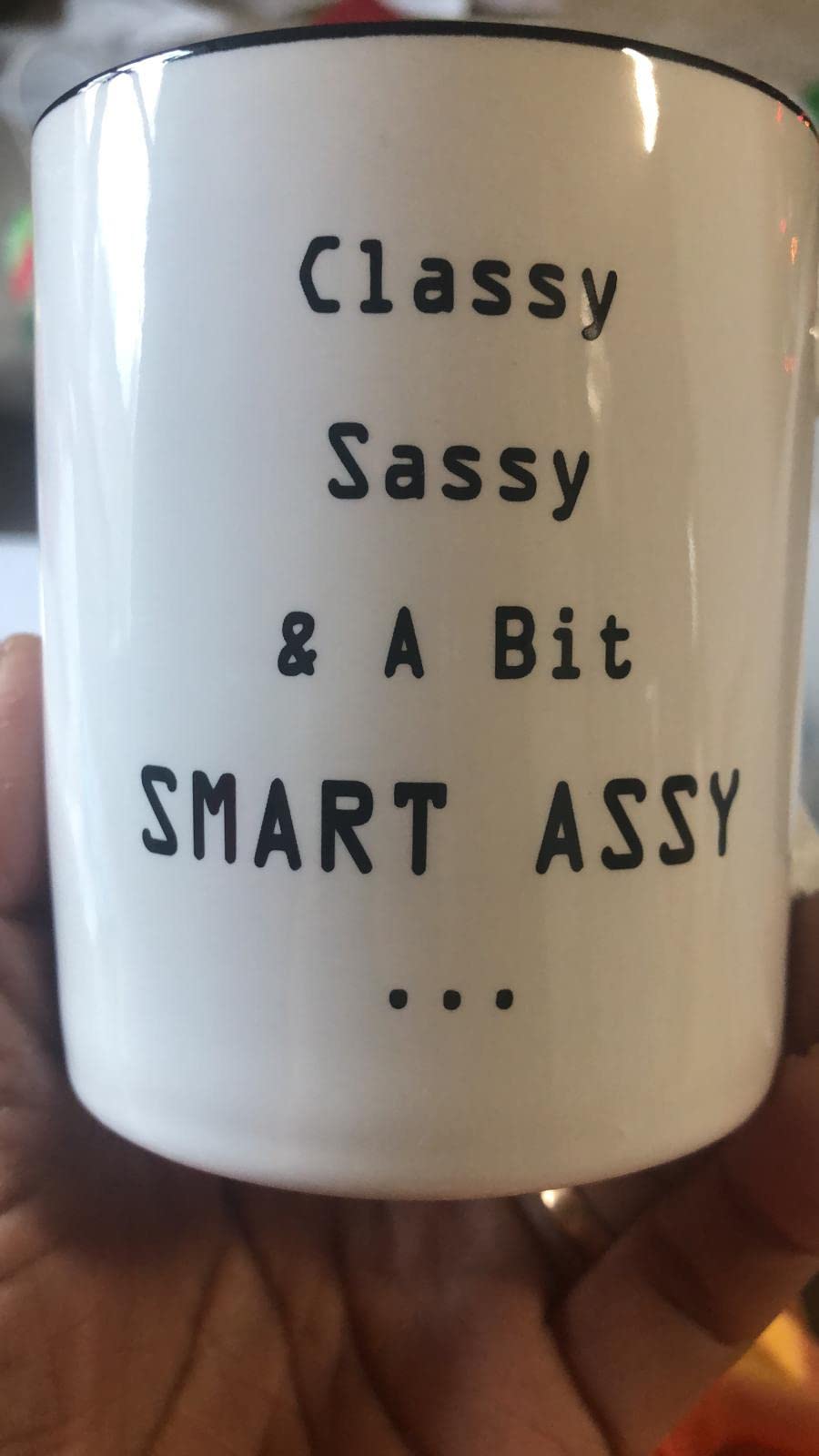 Funny Grandma Mug- I'm A Grandma What's Your Superpower 12 OZ Ceramic Marble Coffee mug Tea Cups-Unique Mother's Day Birthday Gift Ideas For Grandmother - Customer Photo 2