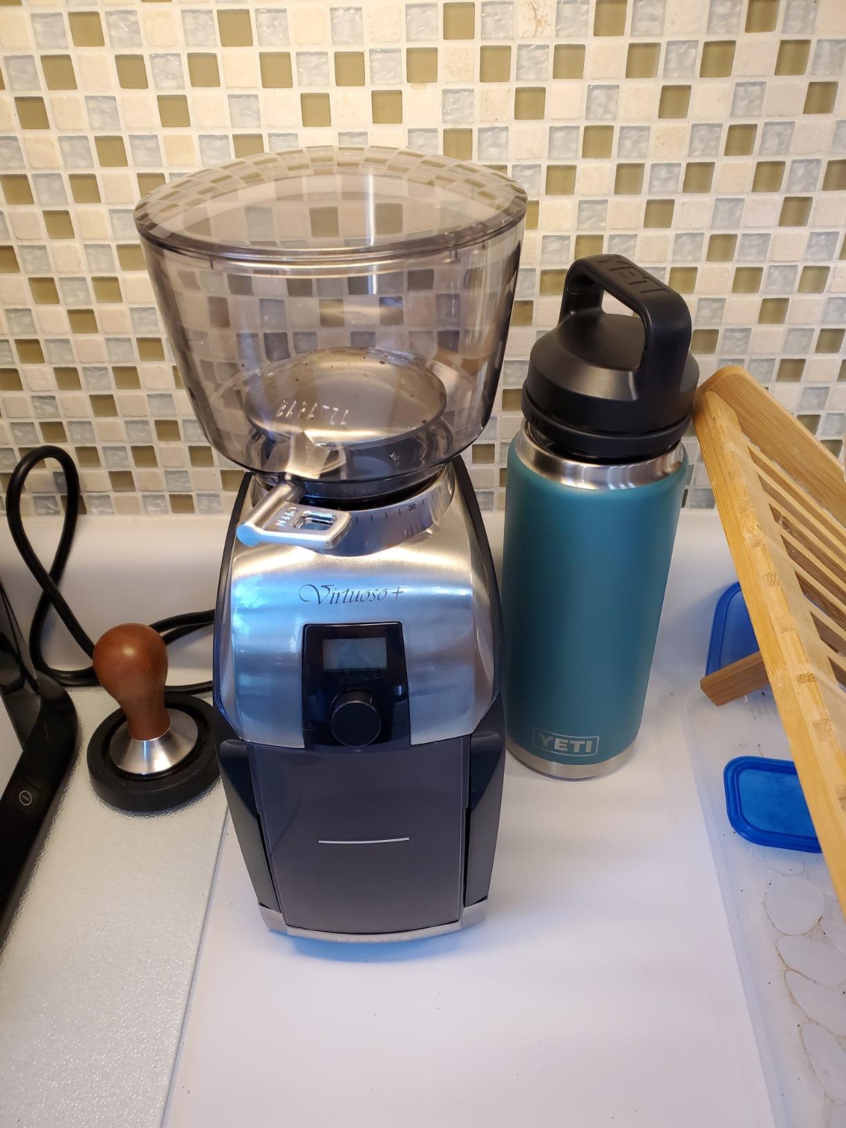Baratza Virtuoso+ Coffee Grinder ZCG587BLK, Black - Customer Photo 1