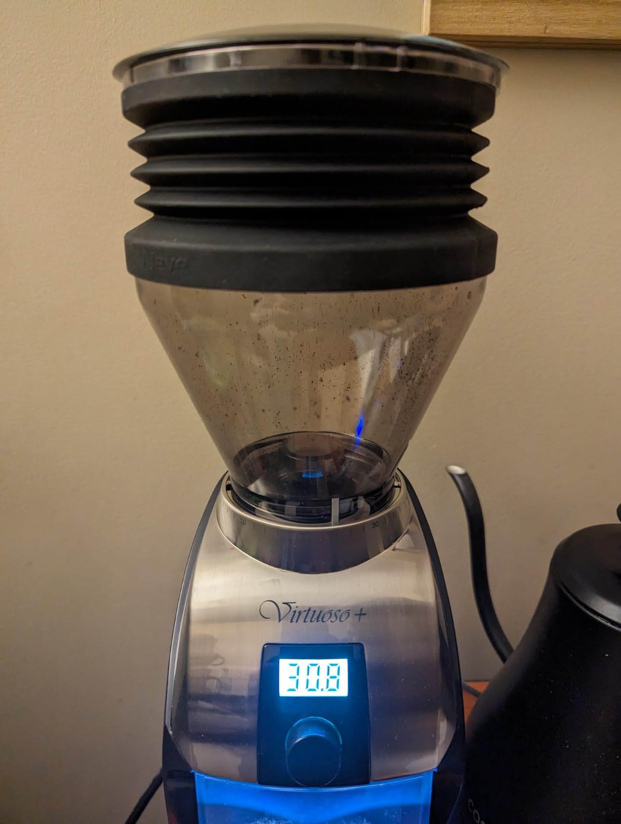 Baratza Virtuoso+ Coffee Grinder ZCG587BLK, Black - Customer Photo 3