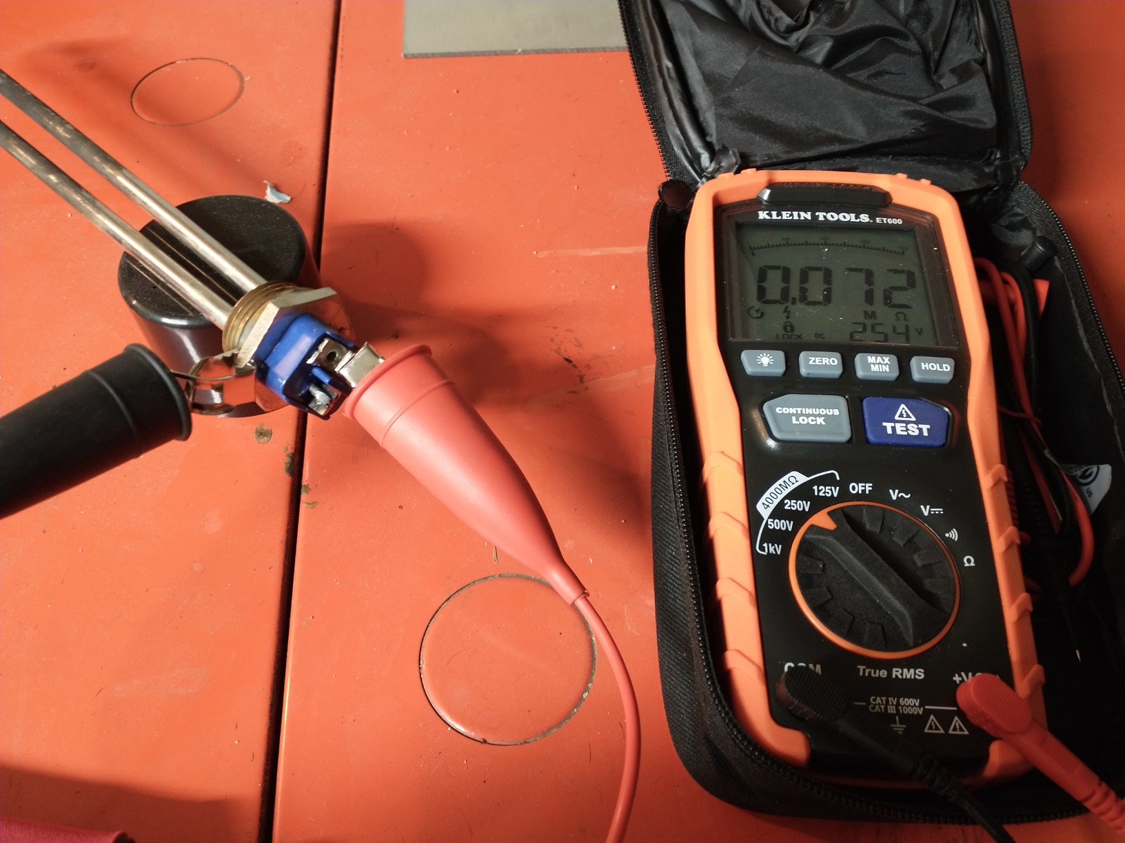 DERNORD 240V 5500W Water Heater Element Screw-in Heating Element High Watt Density (240V 5500W) - Customer Photo 1