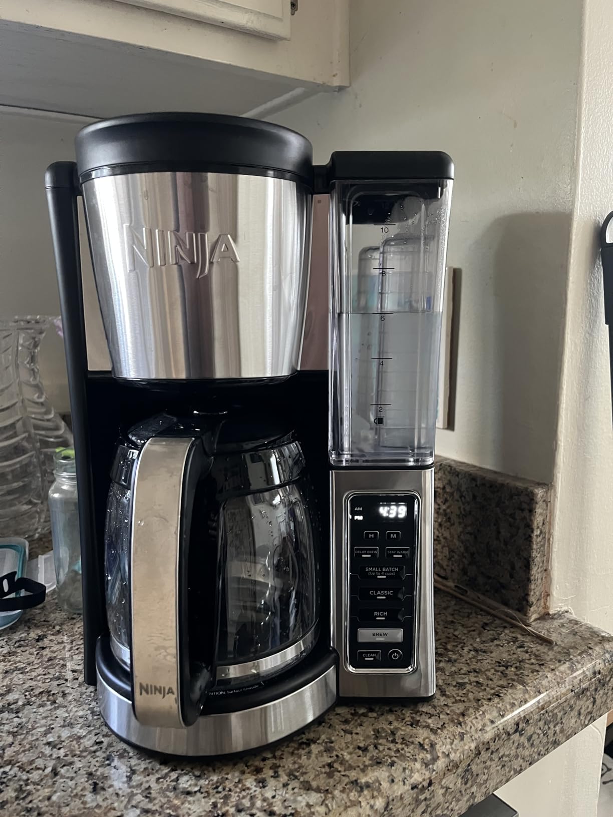Ninja 12-Cup Programmable Coffee Brewer, 2 Brew Styles, Adjustable Warm Plate, 60oz Water Reservoir, Delay Brew - Black/Stainless Steel - Customer Photo 1
