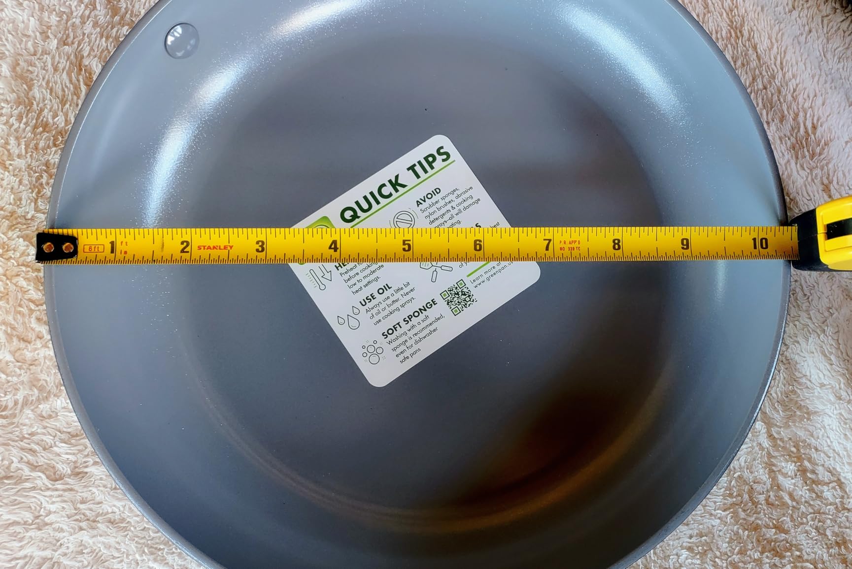 GreenPan Valencia Pro Hard Anodized Healthy Ceramic Nonstick 8