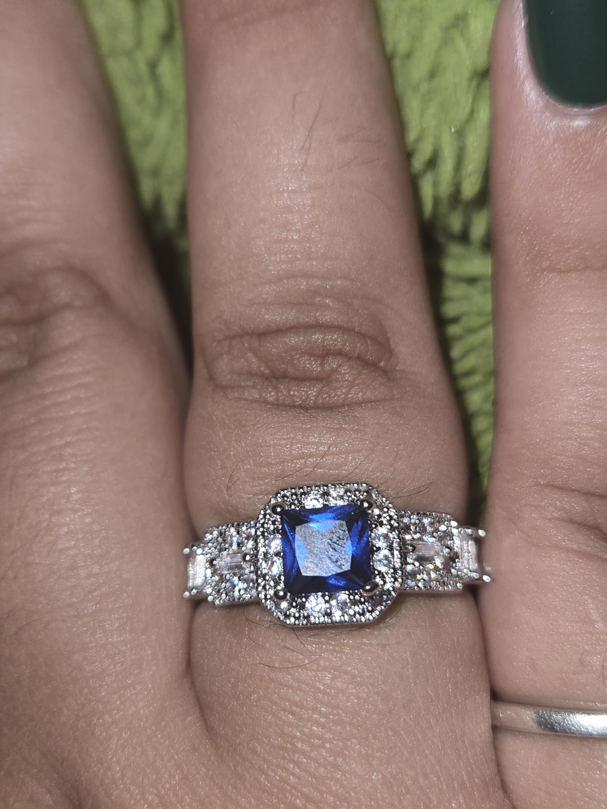 Lavender Candle with Ring Inside (Surprise Jewelry Valued at $15 to $5,000) Ring Size 7 - Customer Photo 2