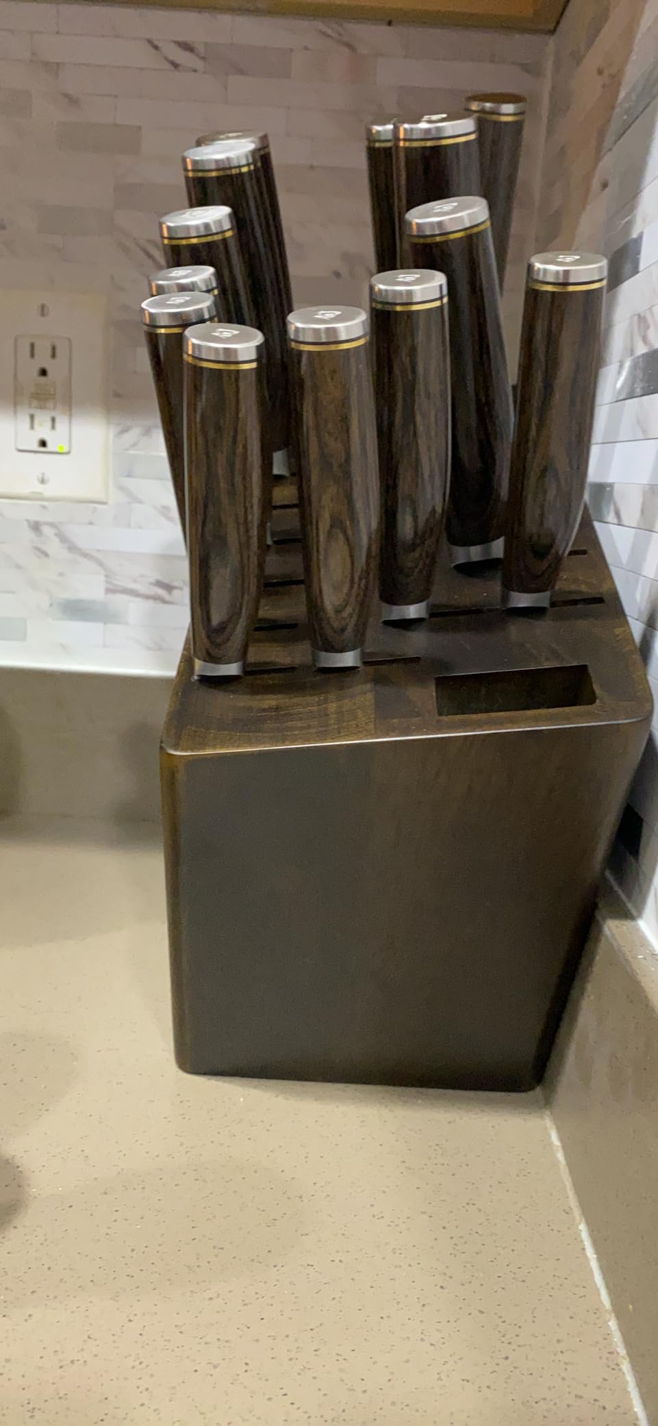 Shun Premier 15-piece Knife Block Set - Customer Photo 1