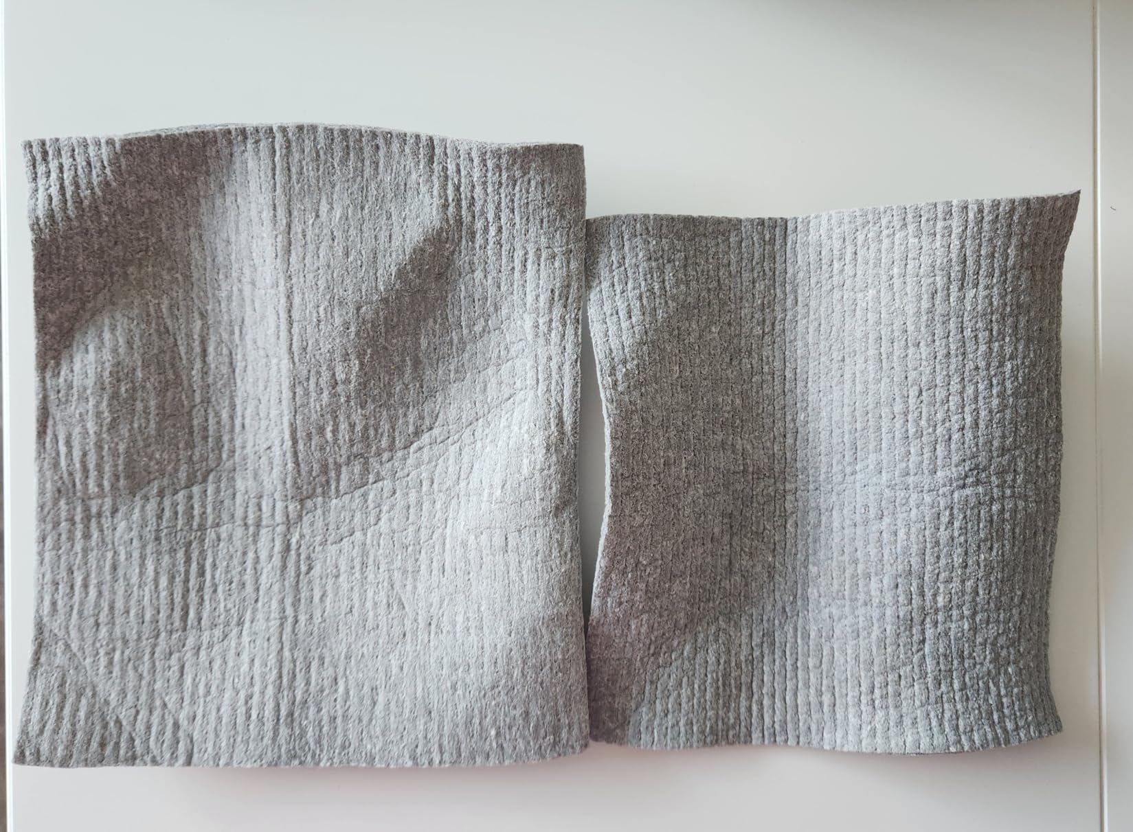 SUPERSCANDI 10 Pack Swedish Dishcloths for Kitchen - 100% Biodegradable & Compostable Reusable Paper Towels Washable, Food-Safe & Without Plastic - Dish Rags Suitable for Any Surface, Grey - Customer Photo 3