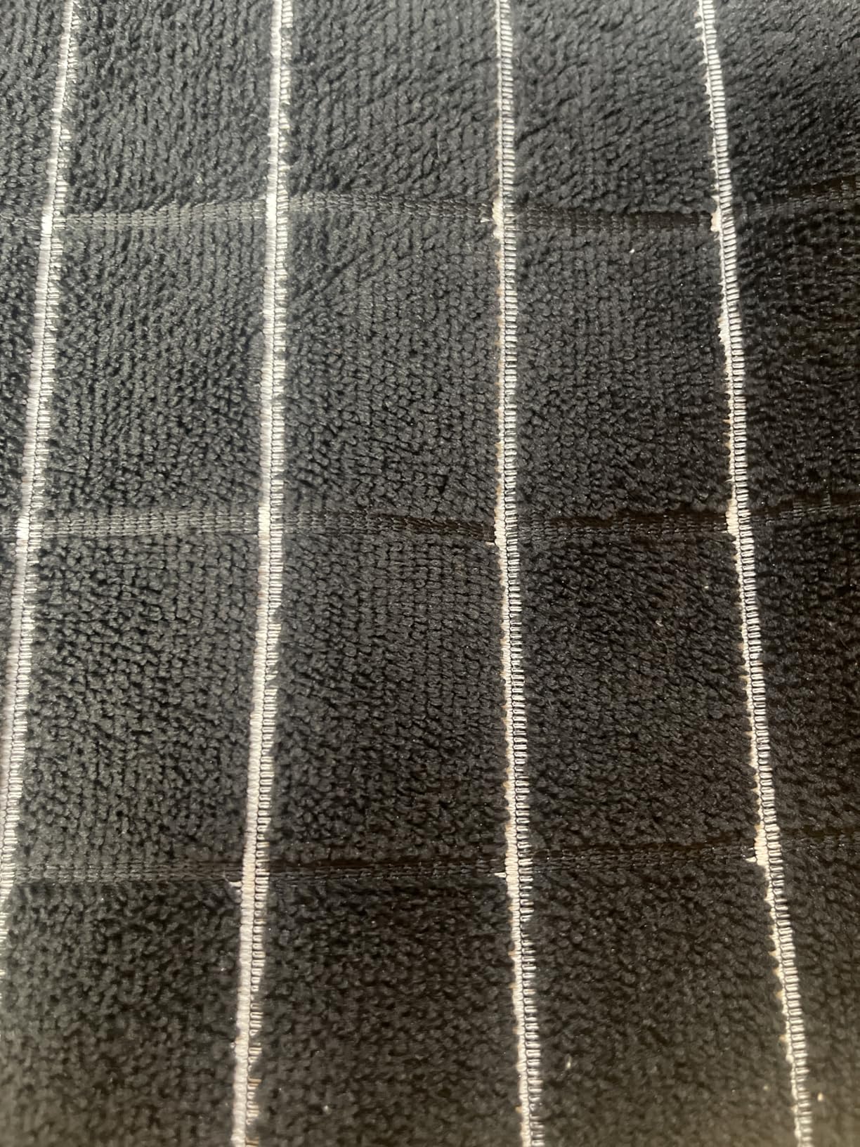 Microfiber Dish Towels - Soft, Super Absorbent and Lint Free Kitchen Towels - 8 Pack (Lattice Designed Gray Colors) - 26 x 18 Inch - Customer Photo 2