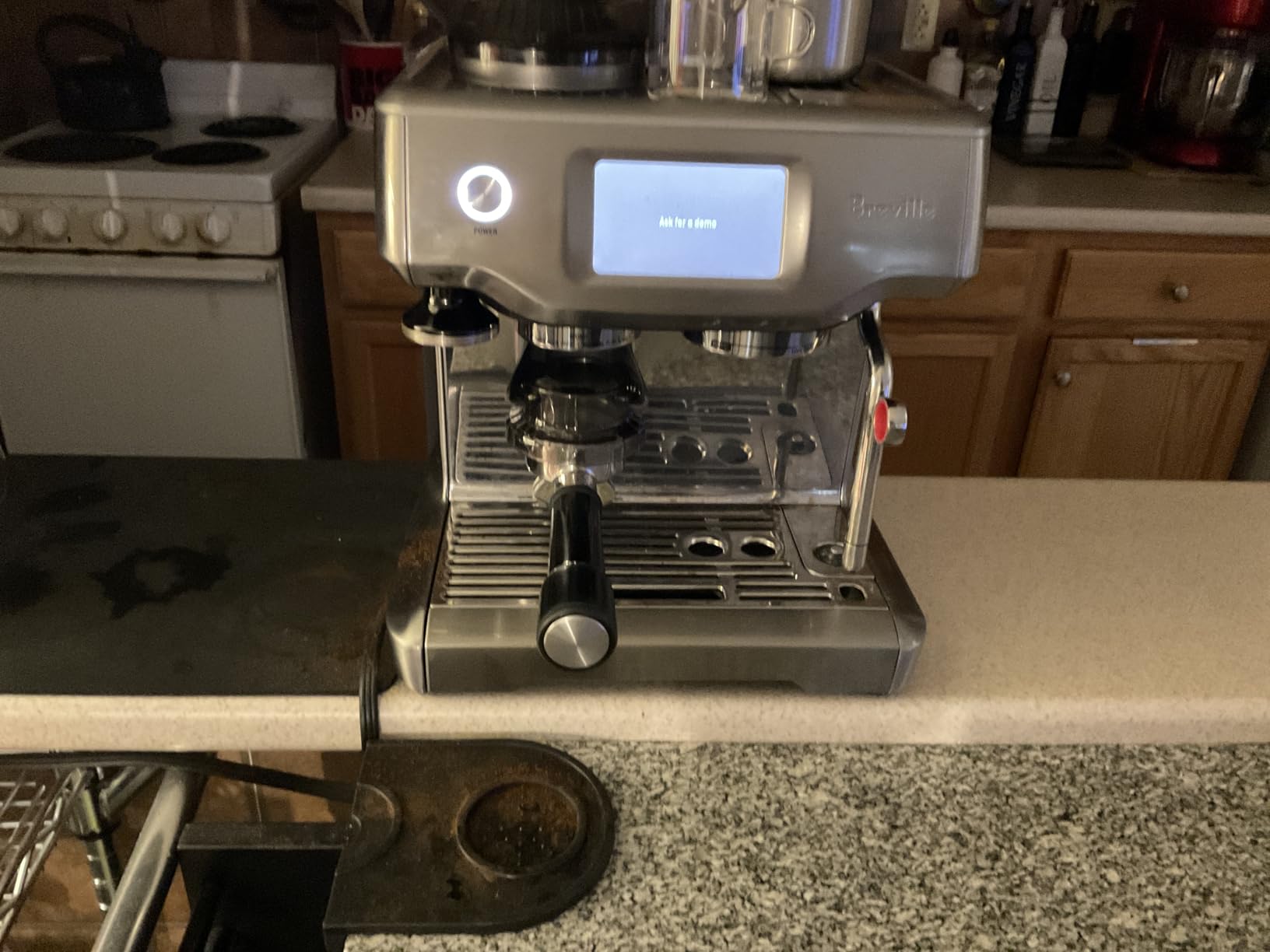 Breville Barista Touch Espresso Machine BES880BTR, Black Truffle - Customer Photo 2