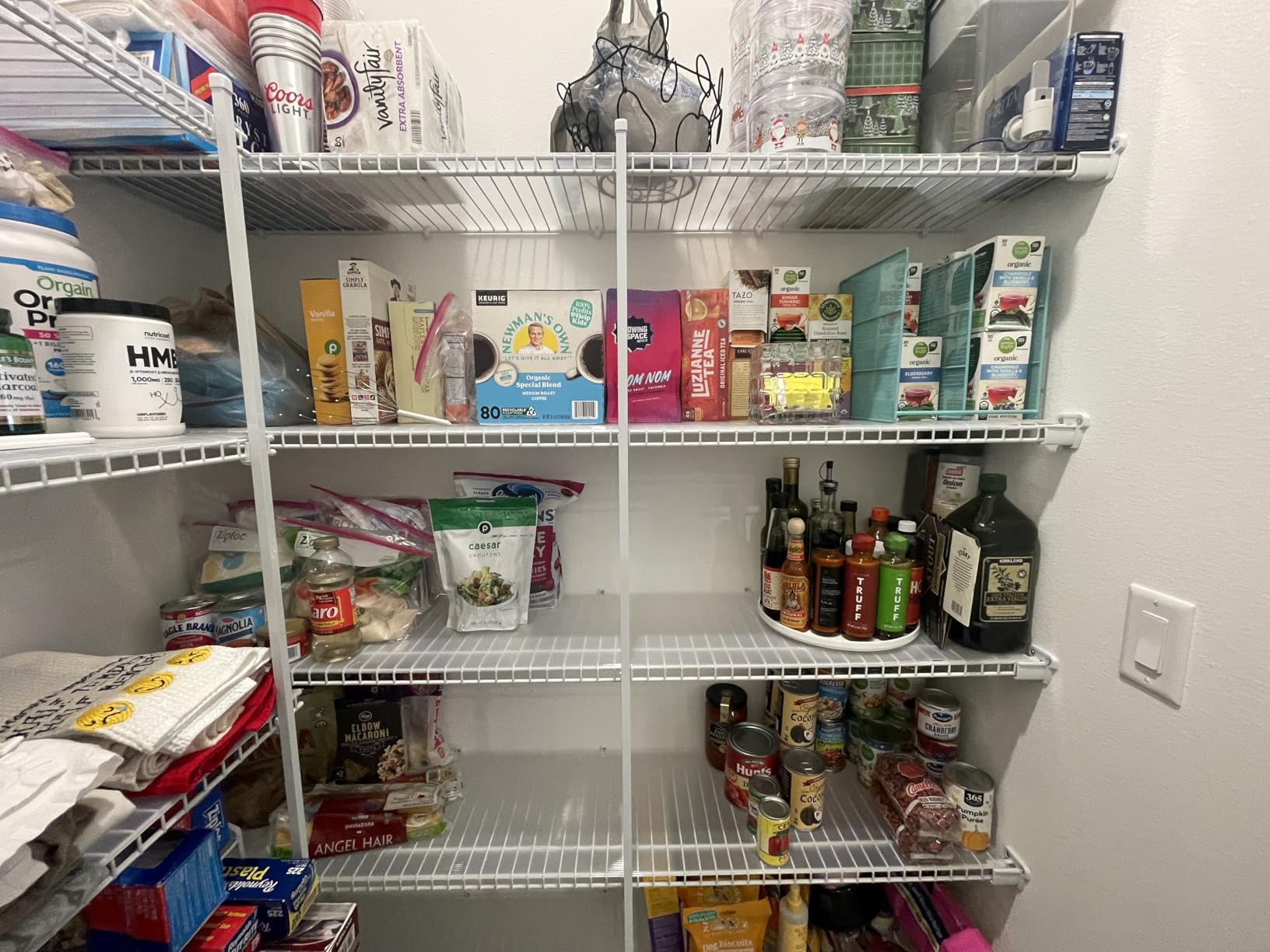 Shelf Liner, Non-Slip Cabinet Liner, Washable Oil-Proof for Kitchen Cabinet, Shelves, Refrigerator, Storage, Desks, 12 Inches x 20 FT, Non Adhesive Drawers customer photo 2