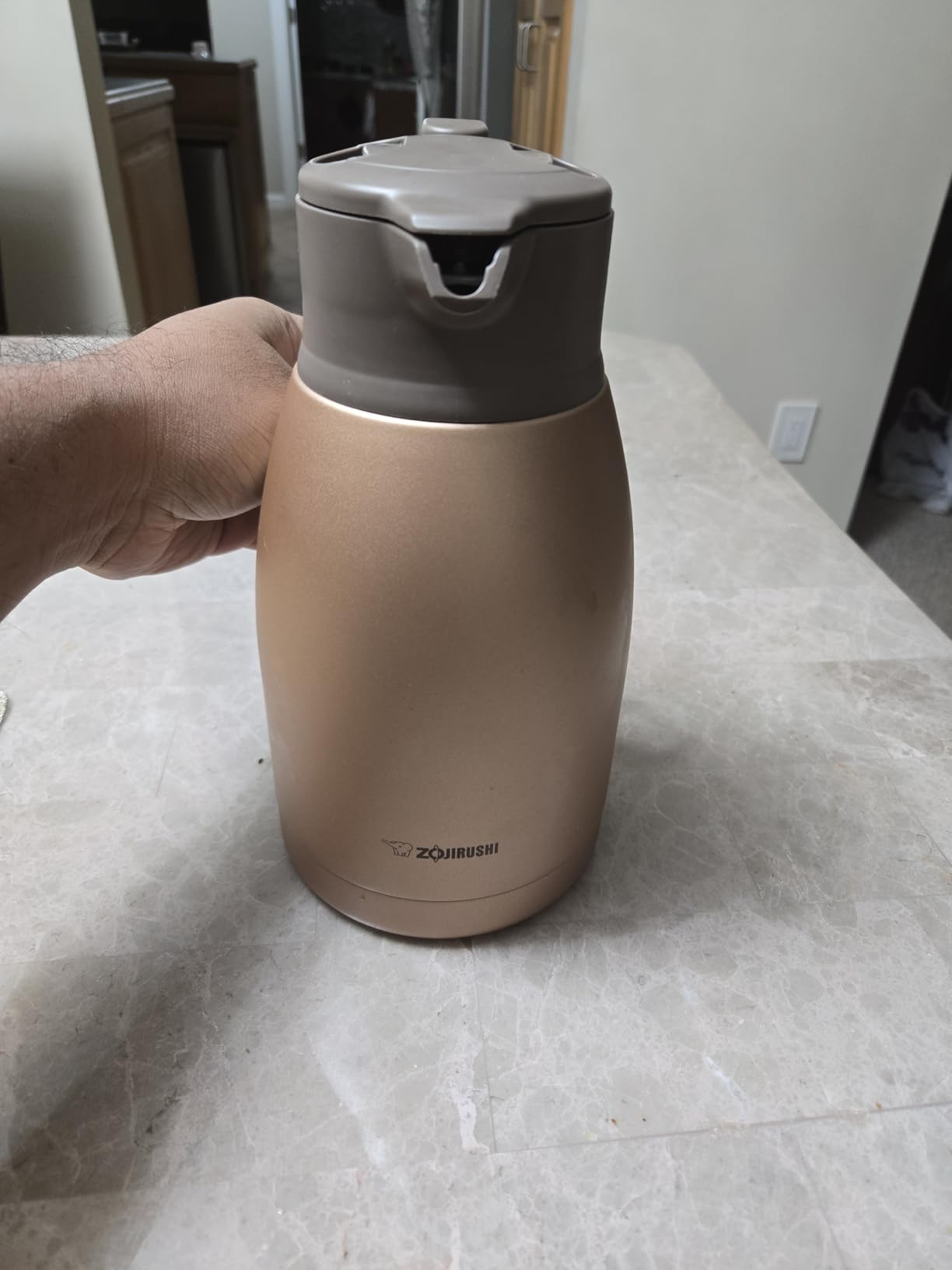 Zojirushi SH-HC15NU Stainless Steel Vacuum Carafe, 1.5-Liter, Matte Copper customer photo 1