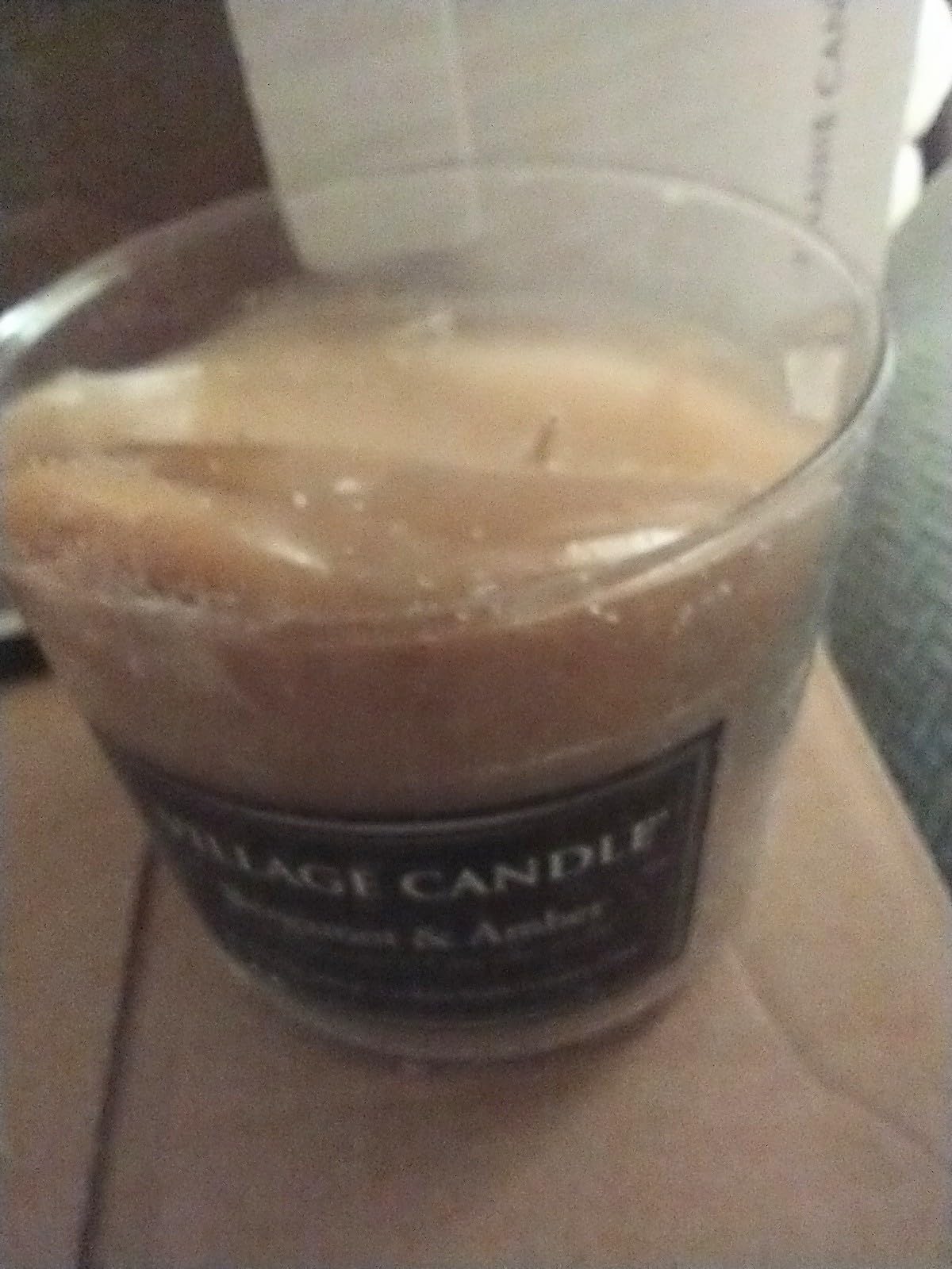 Village Candle Leather & Musk Noir Medium Bowl, 14oz, Black, 1 count - Customer Photo 4