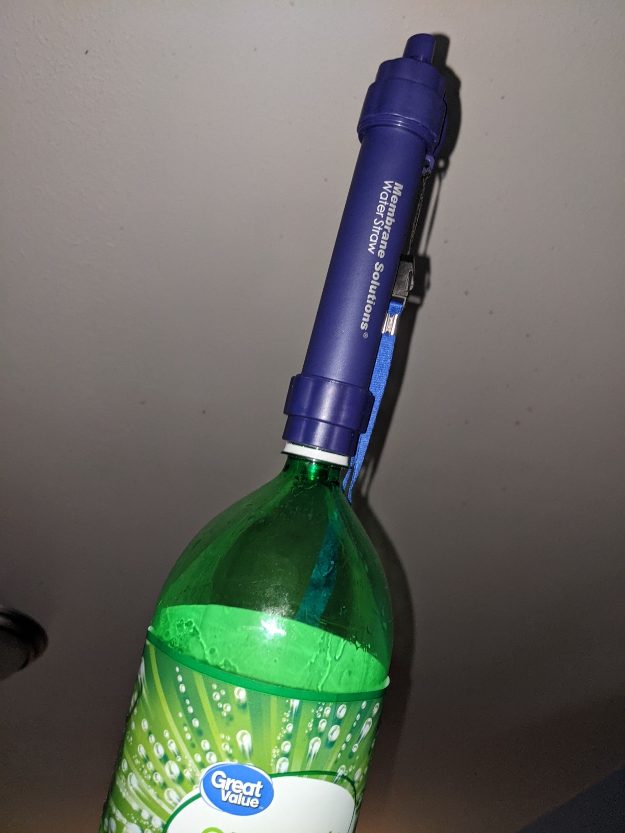 Membrane Solutions Water Filter Straw S2, NSF/ANSI 42&372&401 Certified, 4-Stage 0.1 μm Portable Water Purifier with Replaceable Filter, 5,000L Capacity for Camping, Hiking, Survival and Emergency - Customer Photo 1