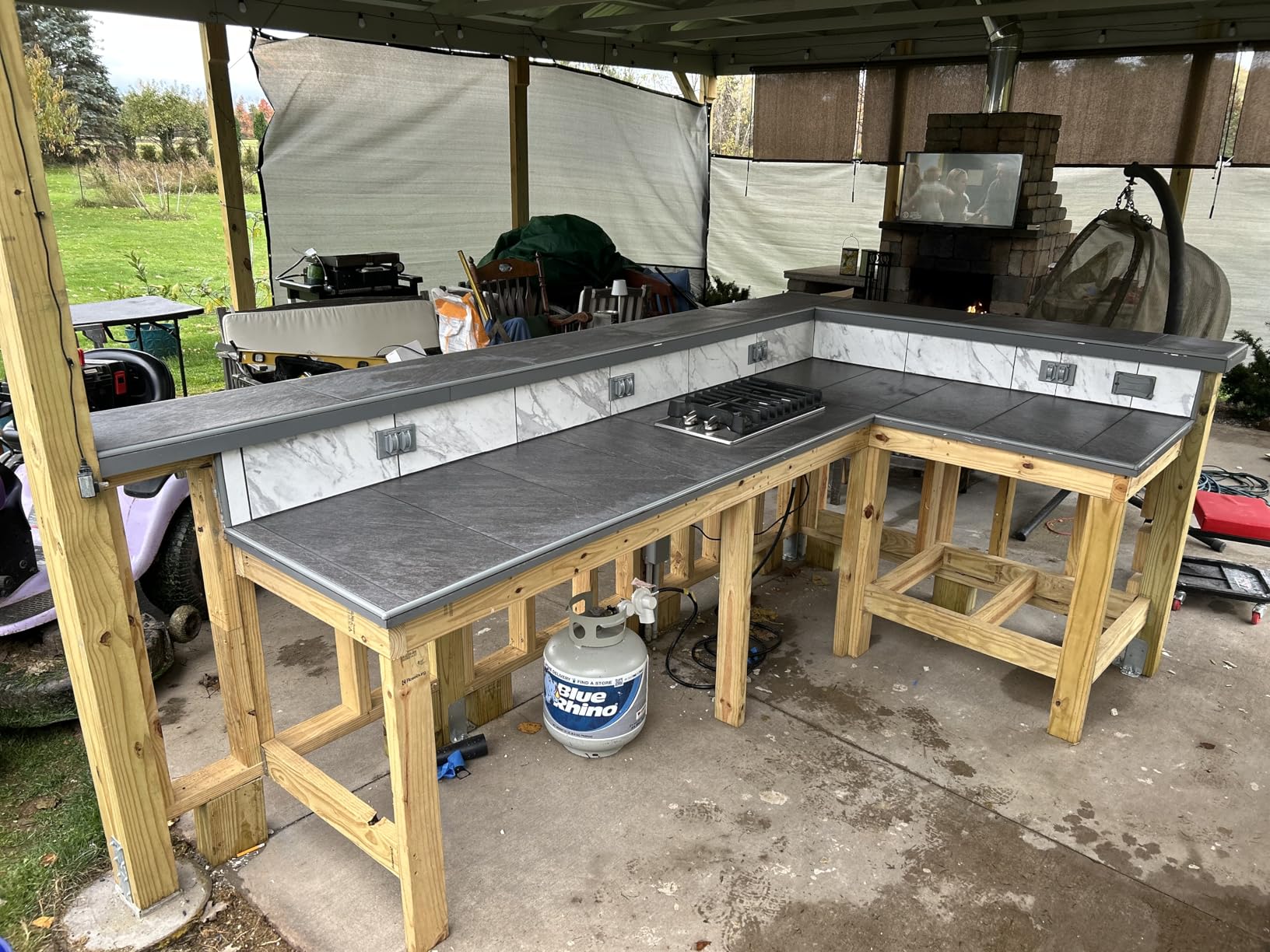 ThermoMate Heavy 36 Inch Gas Cooktop with 5 Italy Sabaf Power Burners, Built In Stove Top of 304 Stainless Steel, Gas Hob NG/LPG Convertible, Cooker with Thermocouple Protection CSA Certified - Customer Photo 1
