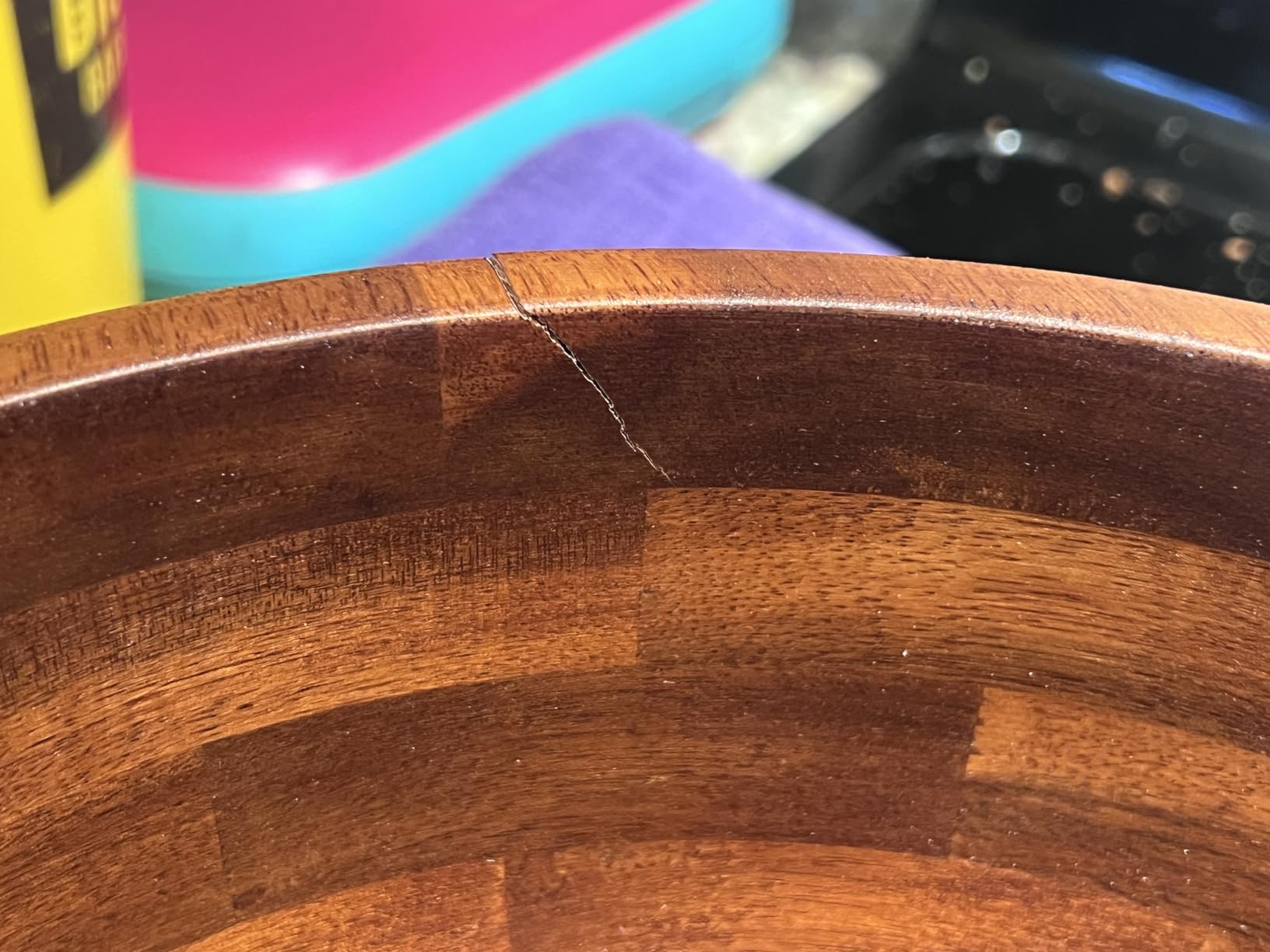 AIDEA Acacia Wood Salad Bowl Set with 2 Wooden Hands, Large Salad Bowl with Serving Utensils, Big Mixing Bowl for Fruits, Salad, Cereal, Corn flake, Pasta 11