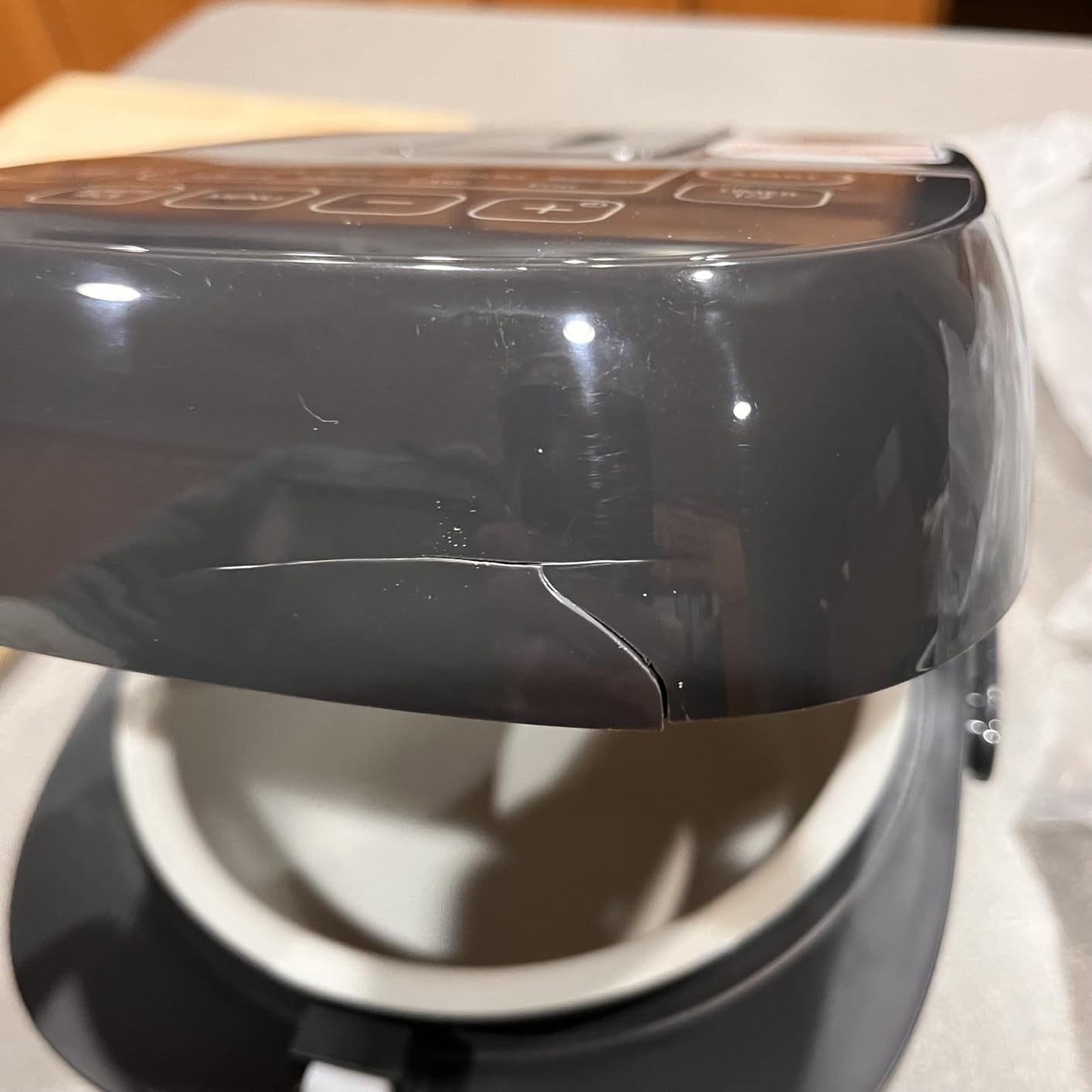 Toshiba Mini Rice Cooker, 3 Cups Uncooked Small Rice Cooker, Steamer & Warmer, With Fuzzy Logic And One-Touch Cooking, 24 Hour Delay Timer And Auto Keep Warm Feature, White - Customer Photo 2