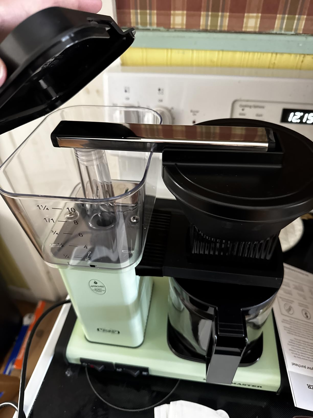 Technivorm Moccamaster 53941 KBGV Select 10-Cup Coffee Maker, Polished Silver, 40 ounce, 1.25l - Customer Photo 2
