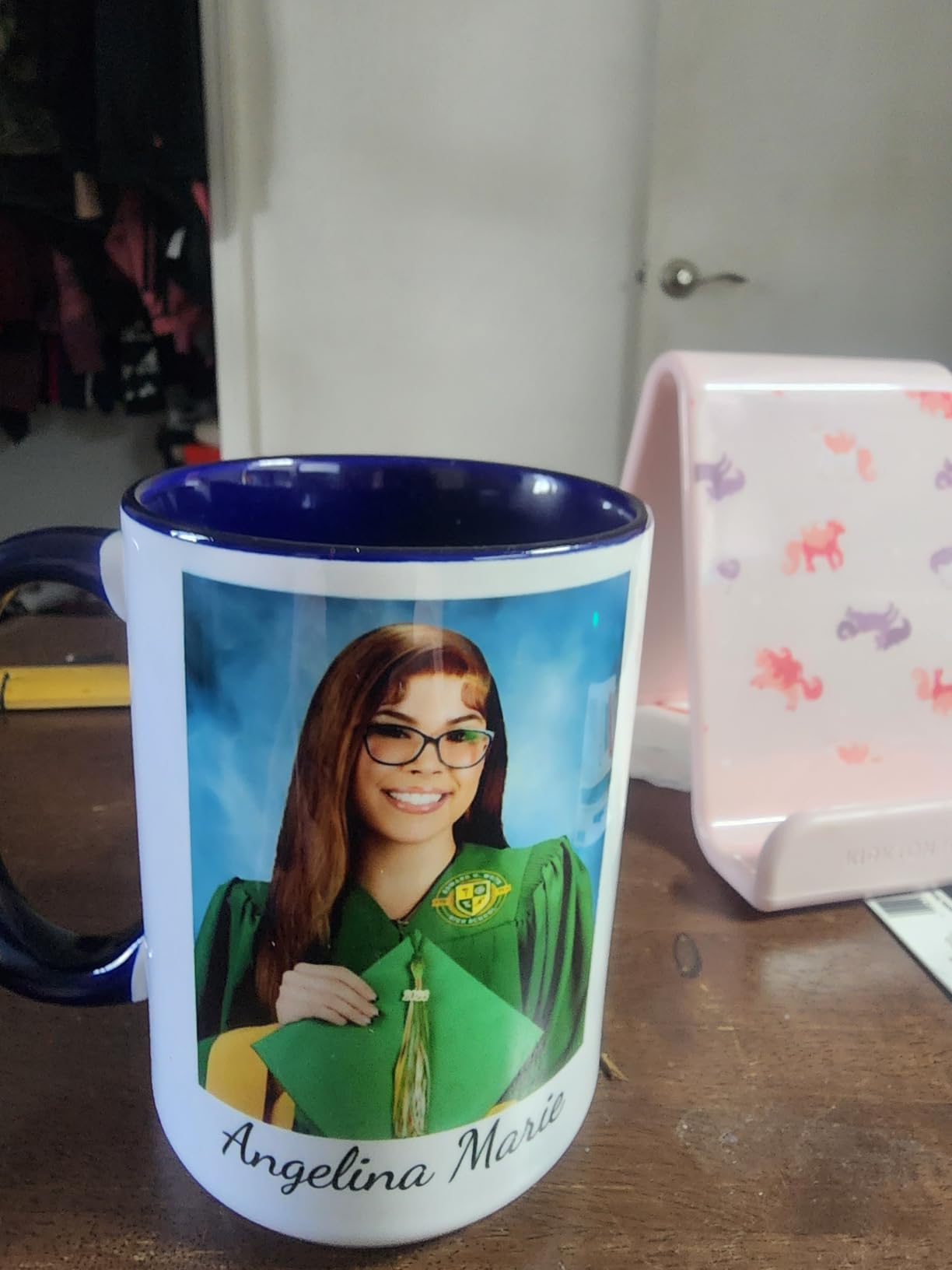 Custom Mug - Personalized Coffee Mug with Photo, Logo, or Text | Funny Coffee Cup | Custom Gifts for Men & Women | Customized Mugs Photo Mugs With Names 11oz Printed on Both Sides - Customer Photo 1