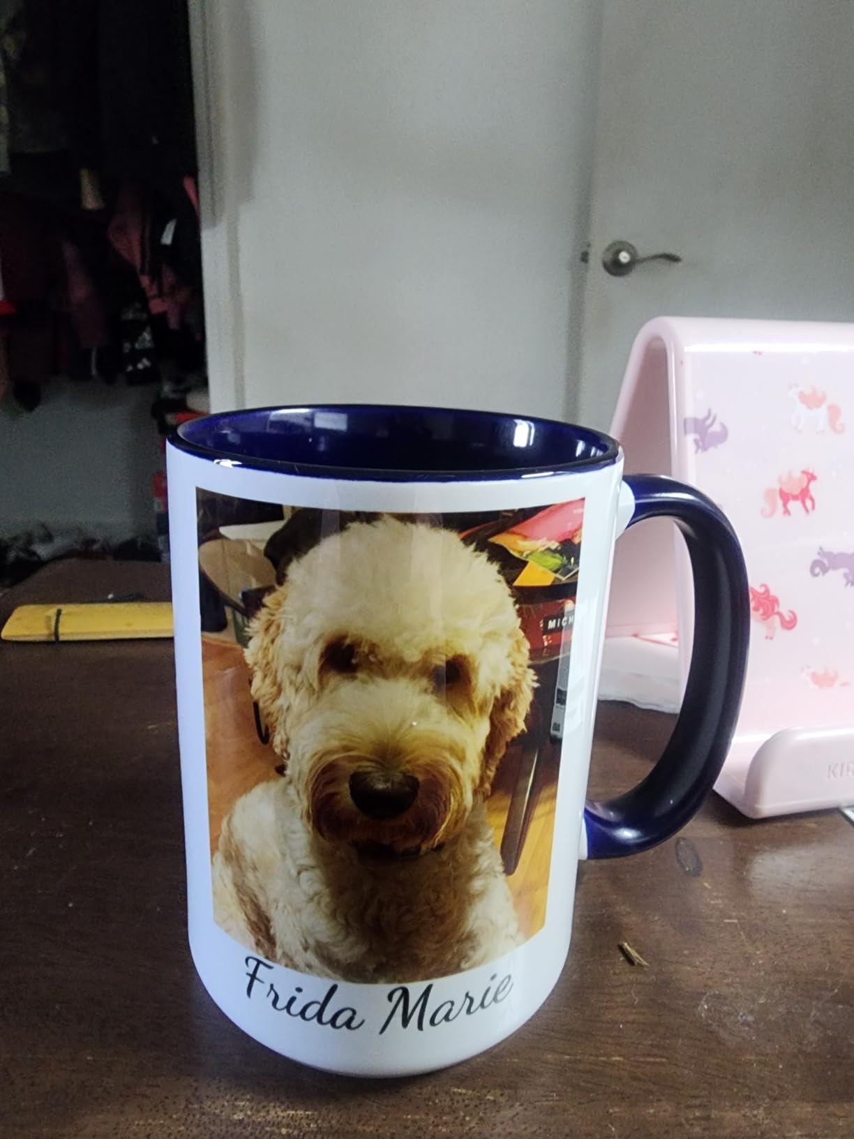Custom Mug - Personalized Coffee Mug with Photo, Logo, or Text | Funny Coffee Cup | Custom Gifts for Men & Women | Customized Mugs Photo Mugs With Names 11oz Printed on Both Sides - Customer Photo 2