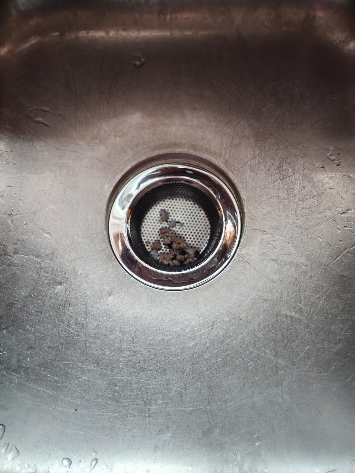 Kitchen Sink Strainer Stainless Steel, LASSHSWA Kitchen Sink Drain Strainer, Sink Strainers for Kitchen Sinks with Large Wide Rim 4.5