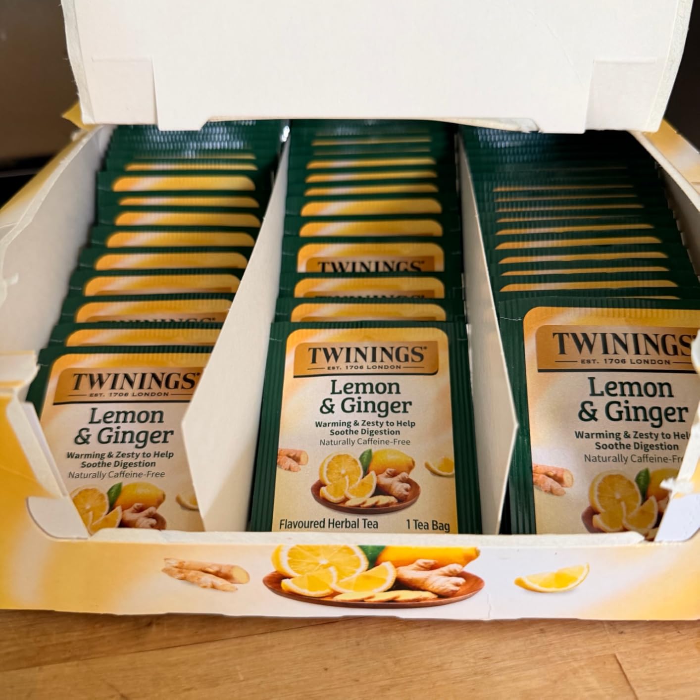 Twinings Tea Classics Collection Gift Box Variety Sampler, 48 Tea Bags (Pack of 1), Enjoy Hot or Iced, Includes Black, Herbal, Green, & Chai Teas - Customer Photo 2