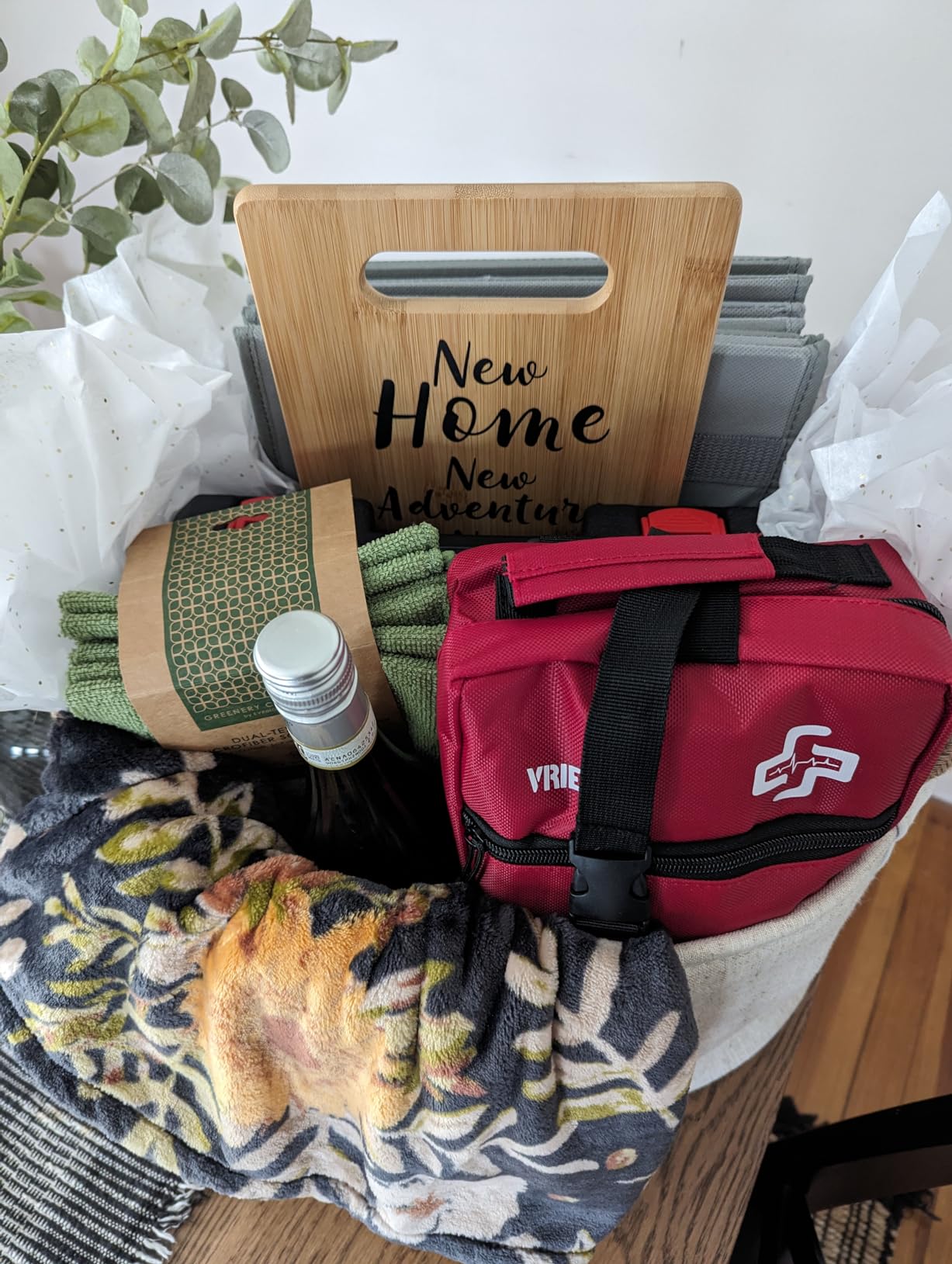 House Warming Gifts New Home, Perfect House Warming Gifts, New Home Gift Idea for Women Men Homeowner, New Apartment Essentials, New Home New Adventure New Memories 2026 Cutting Board - Customer Photo 4