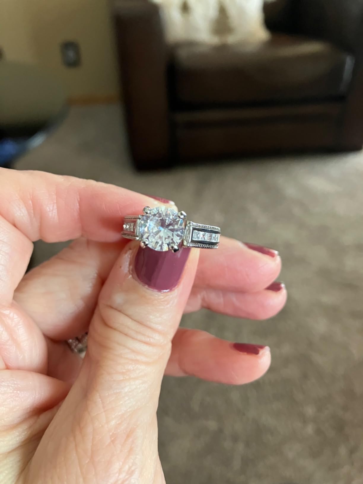 Jackpot Candles Pinot Noir Wine Glass Candle with Ring Inside (Surprise Jewelry Valued at 15 to 5,000 Dollars) - Customer Photo 3