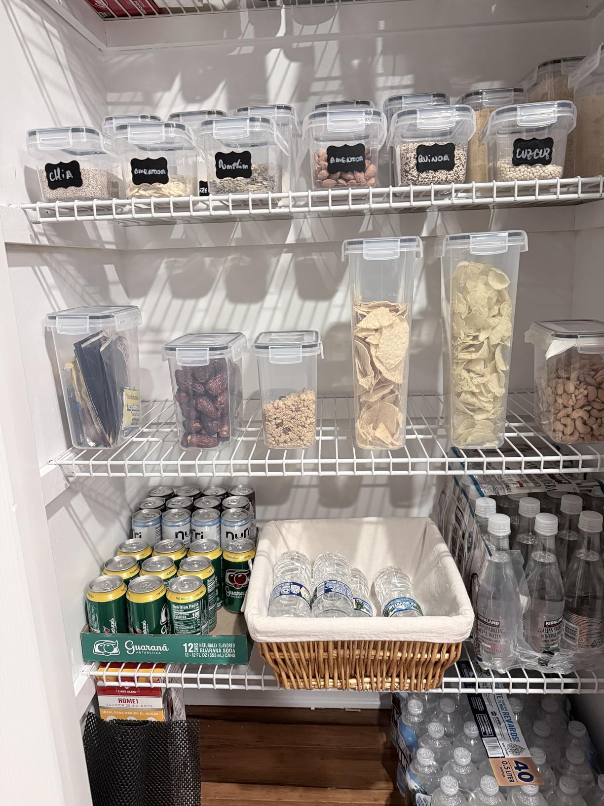 Vtopmart 32pcs Airtight Food Storage Containers Set, BPA Free Plastic Kitchen and Pantry Organization Canisters with Lids for Cereal, Dry Food, Flour and Sugar, Includes 32 Labels Customer Review Vtopmart 32pcs Airtight Food Storage Containers Set, BPA Free Plastic Kitchen and Pantry Organization Canisters with Lids for Cereal, Dry Food, Flour and Sugar, Includes 32 Labels - Customer Photo 1