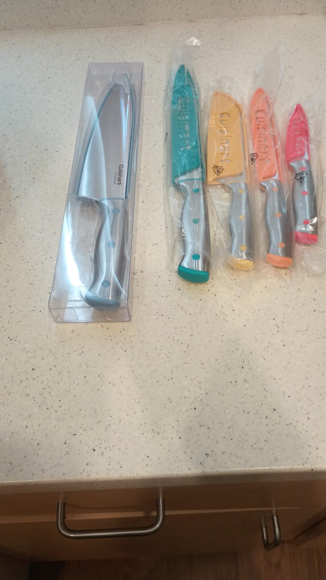 Cuisinart C77CR-10P 10pc Stainless Steel ColorCore Color Rivet Set with Blade Guards - Customer Photo 2