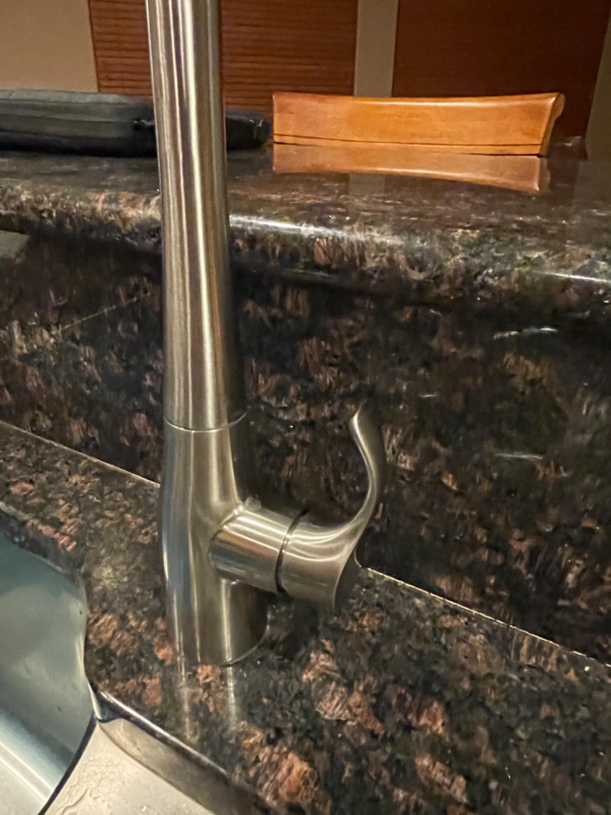 AguaStella AS59W Shiny White Bar Faucet or Prep Sink Faucet with Pull Down Sprayer Single Handle - Customer Photo 1