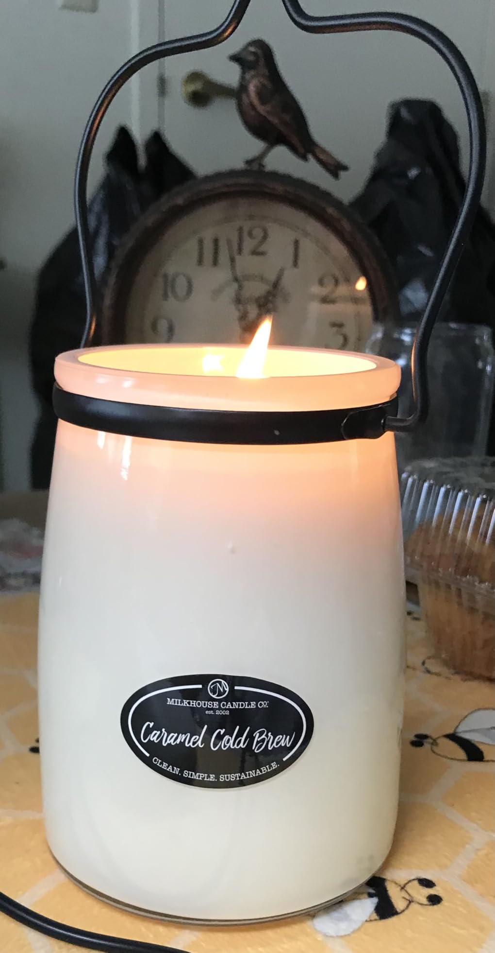 Milkhouse Candle Company - Saltwater Mist - Creamery Collection - 16oz Double Cotton Wick Soy Candles with Beeswax - Long Burn Time, Made in The USA - Non Toxic, Premium Scented Candles - Customer Photo 1