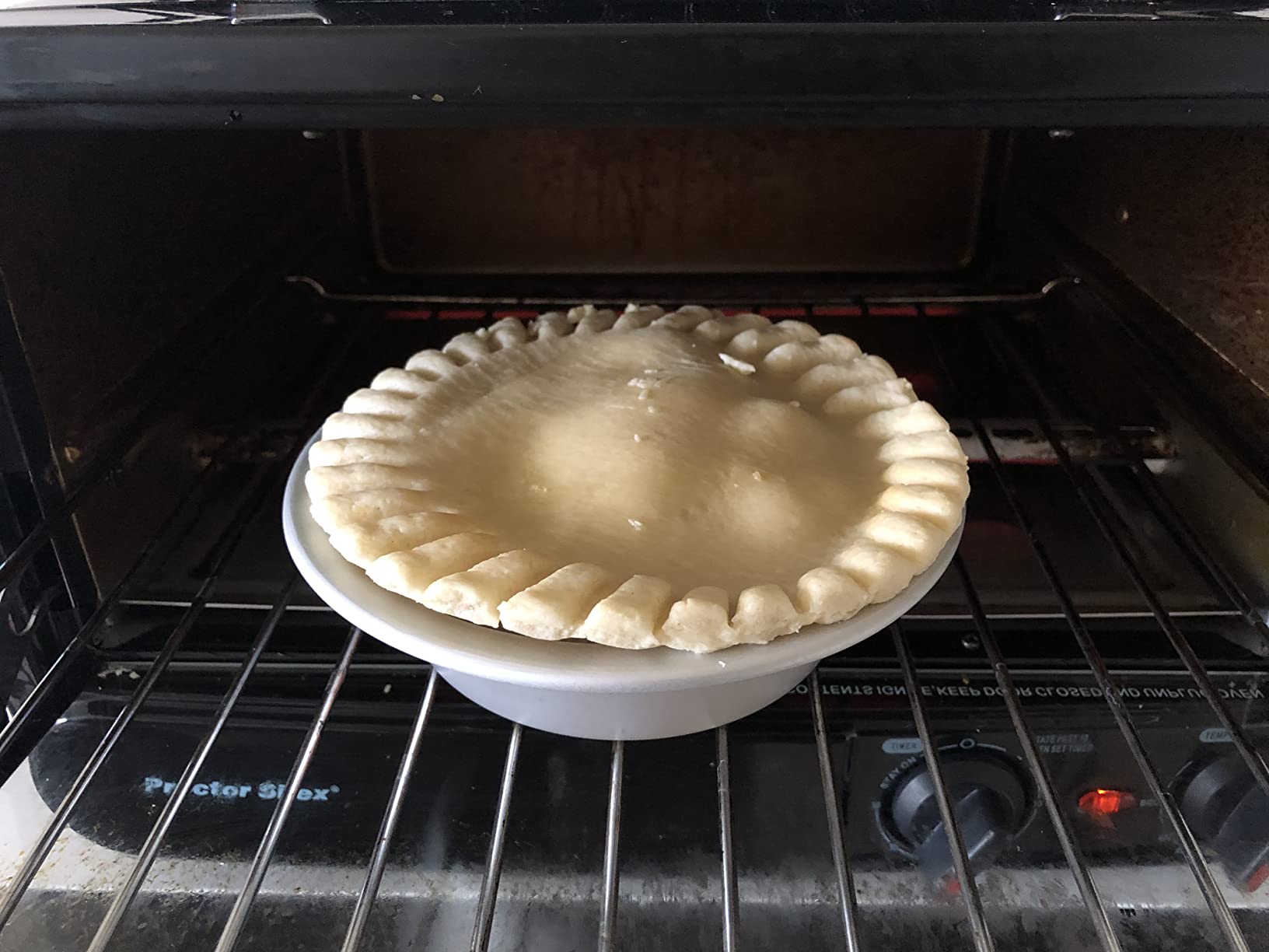 Fat Daddio's PIE-9SET Anodized Aluminum Pie Pan, 9 x 1.5 Inch, Set of 2 - Customer Photo 0