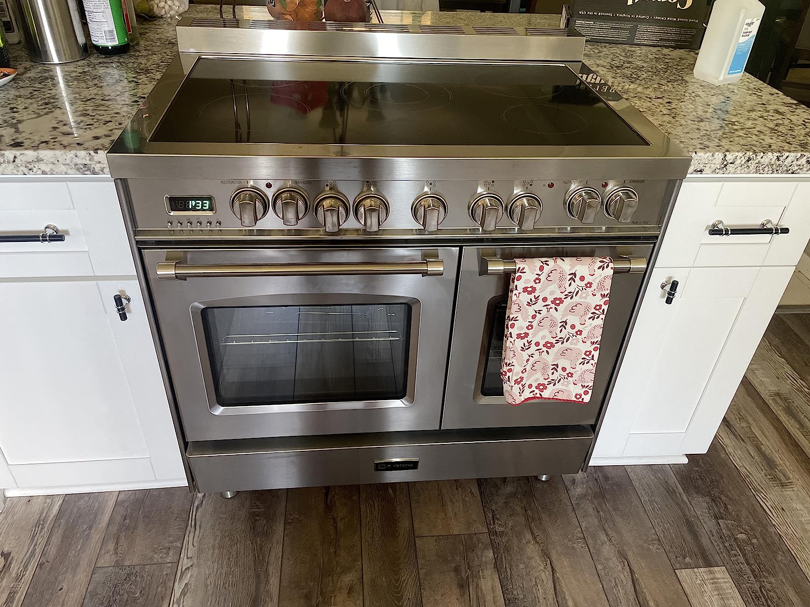 Verona Prestige Series VPFSEE365DSS 36 Inch All Electric Freestanding Range Double Oven Convection, 5 Radiant Elements in Stainless Steel - Customer Photo 3