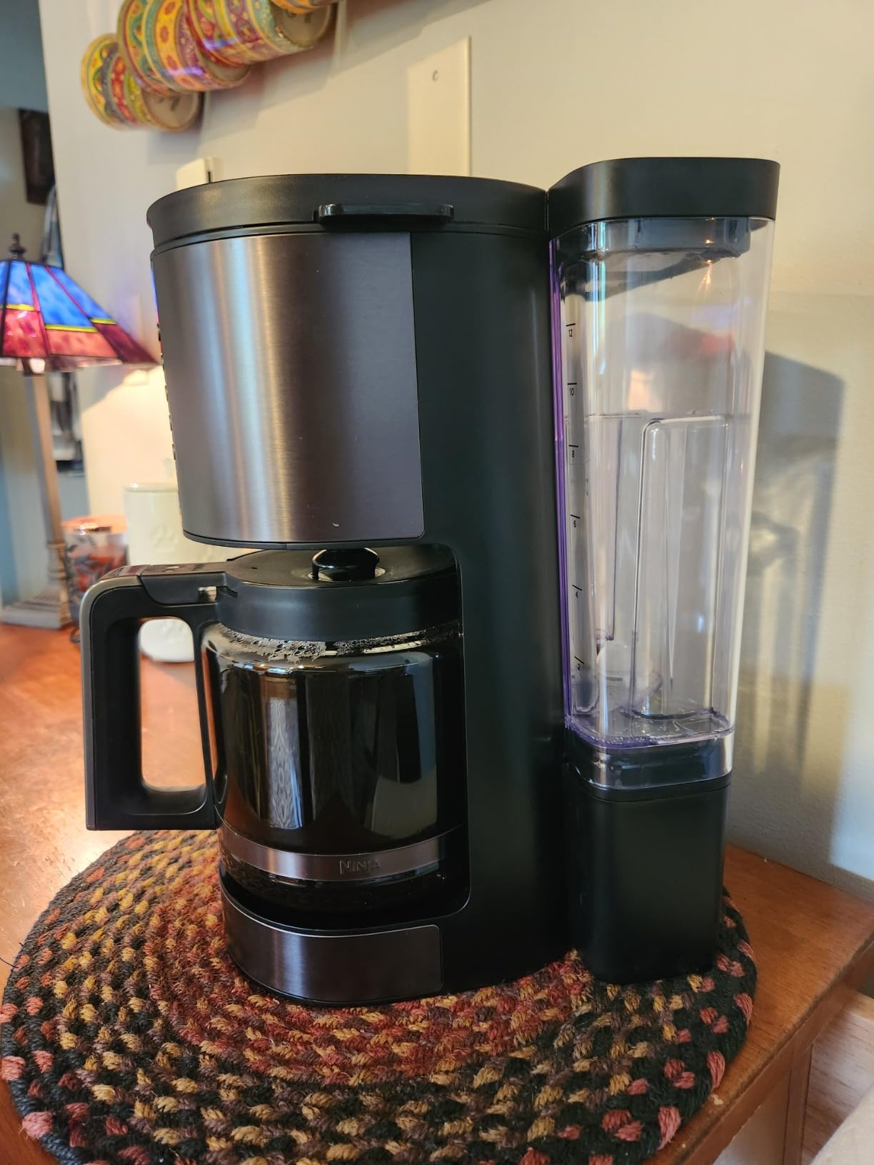 Ninja 14 Cup , Programmable Coffee Maker XL Pro with Permanent Filter, 2 Brew Styles Classic & Rich, 4 Programs Small Batch, Delay Brew, Freshness Timer & Keep Warm, Stainless Steel, DCM201 - Customer Photo 3