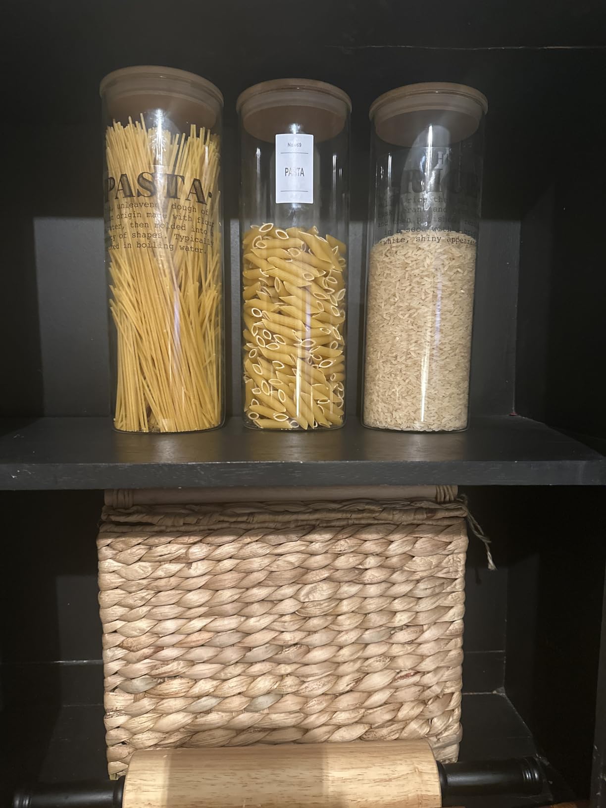 Vtopmart Glass Food Storage Jars, 7 Pack Kitchen Containers with Airtight Bamboo Wooden Lids Customer Review Vtopmart Glass Food Storage Jars, 7 Pack Kitchen Containers with Airtight Bamboo Wooden Lids - Customer Photo 1