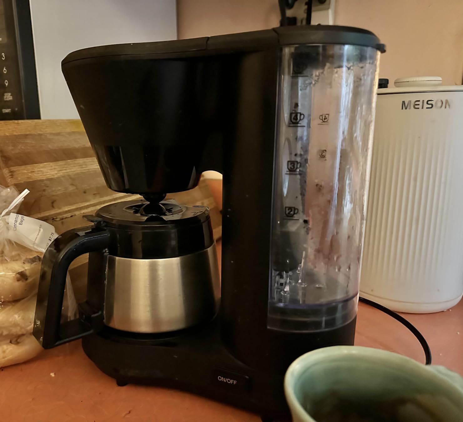 Cuisinart 5-Cup Coffee Maker with Stainless Steel Carafe, Coffee Machine with Removable Water Reservoir, Charcoal Water Filter, 30-Minute Keep Warm, and Brew Pause, DCC-5570NAS - Customer Photo 2
