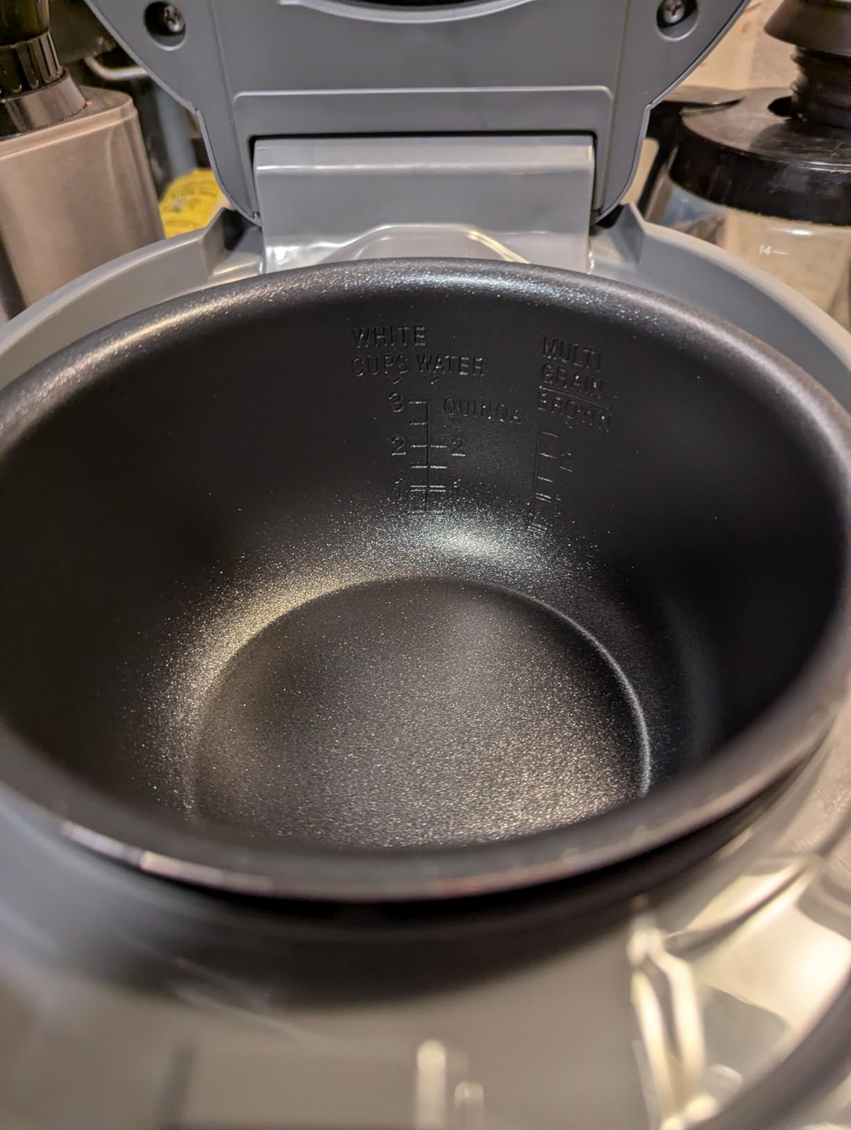 CUCKOO Micom Rice Cooker 3-Cup Uncooked / 6-Cup Cooked with Nonstick Inner Pot, Small Rice Maker with 8 Menu Options, Fuzzy Logic Technology, Auto Clean, Quick Rice Mode, White (CR-0375FW) - Customer Photo 4