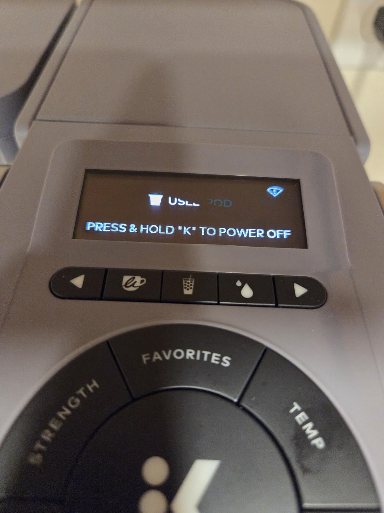 Keurig K-Supreme SMART Single Serve Coffee Maker With Wifi Compatibility, 4 Brew Sizes, And 66oz Removable Reservoir, Compatible with Alexa, Gray customer photo 1