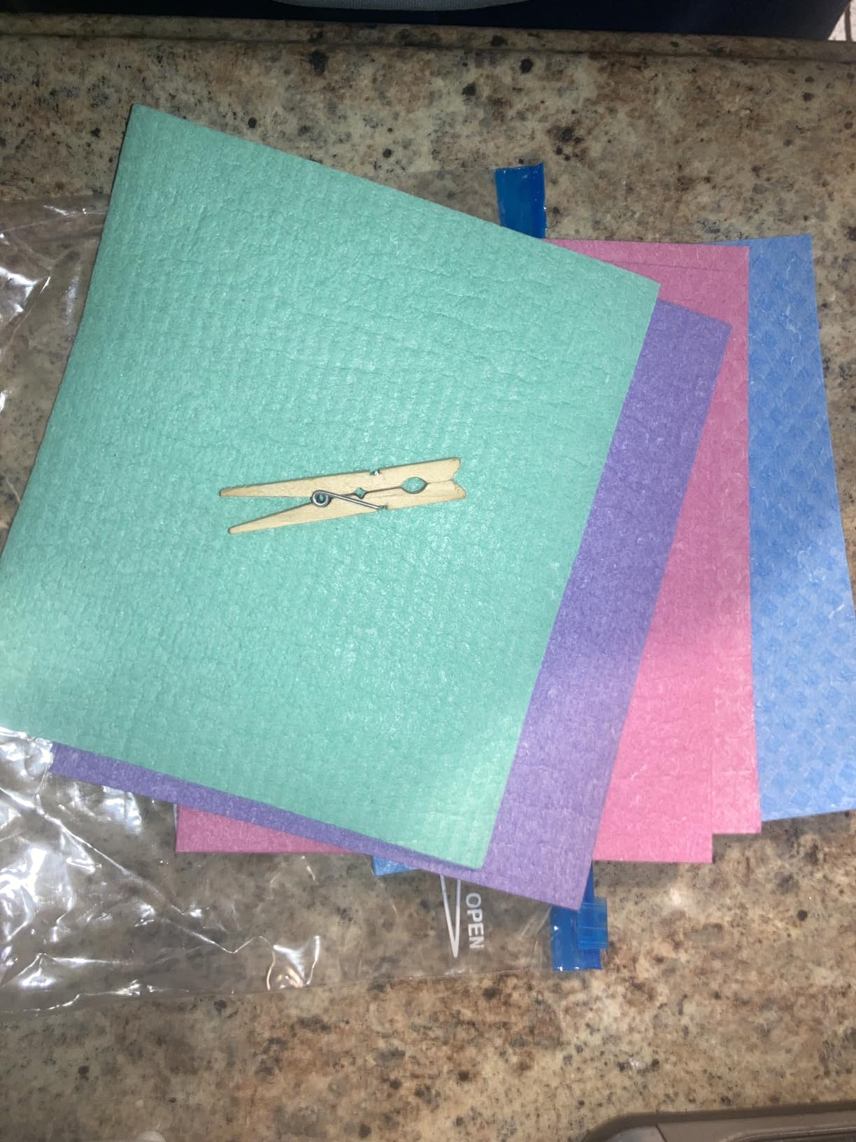 MoLKENE Swedish Dish Cloths - 10 Pack Reusable Kitchen Dishcloths - Ultra Absorbent Dish Towels for Washing Dishes - Cellulose Sponge Cloth Cleaning Rag - Assorted customer photo 1