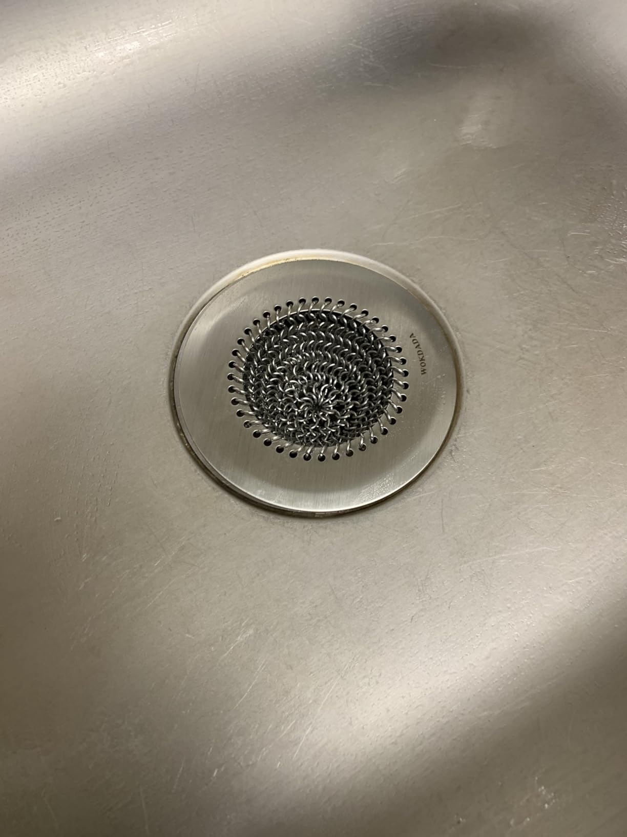 Revolutionary Kitchen Sink Drain Strainer/Patented Reversible Chain Mesh, Effortless Cleaning & Debris Catcher, Large Capacity, No Clog, 304 Stainless Steel & Rust-Proof/Handmade Customer Review Revolutionary Kitchen Sink Drain Strainer/Patented Reversible Chain Mesh, Effortless Cleaning & Debris Catcher, Large Capacity, No Clog, 304 Stainless Steel & Rust-Proof/Handmade - Customer Photo 3