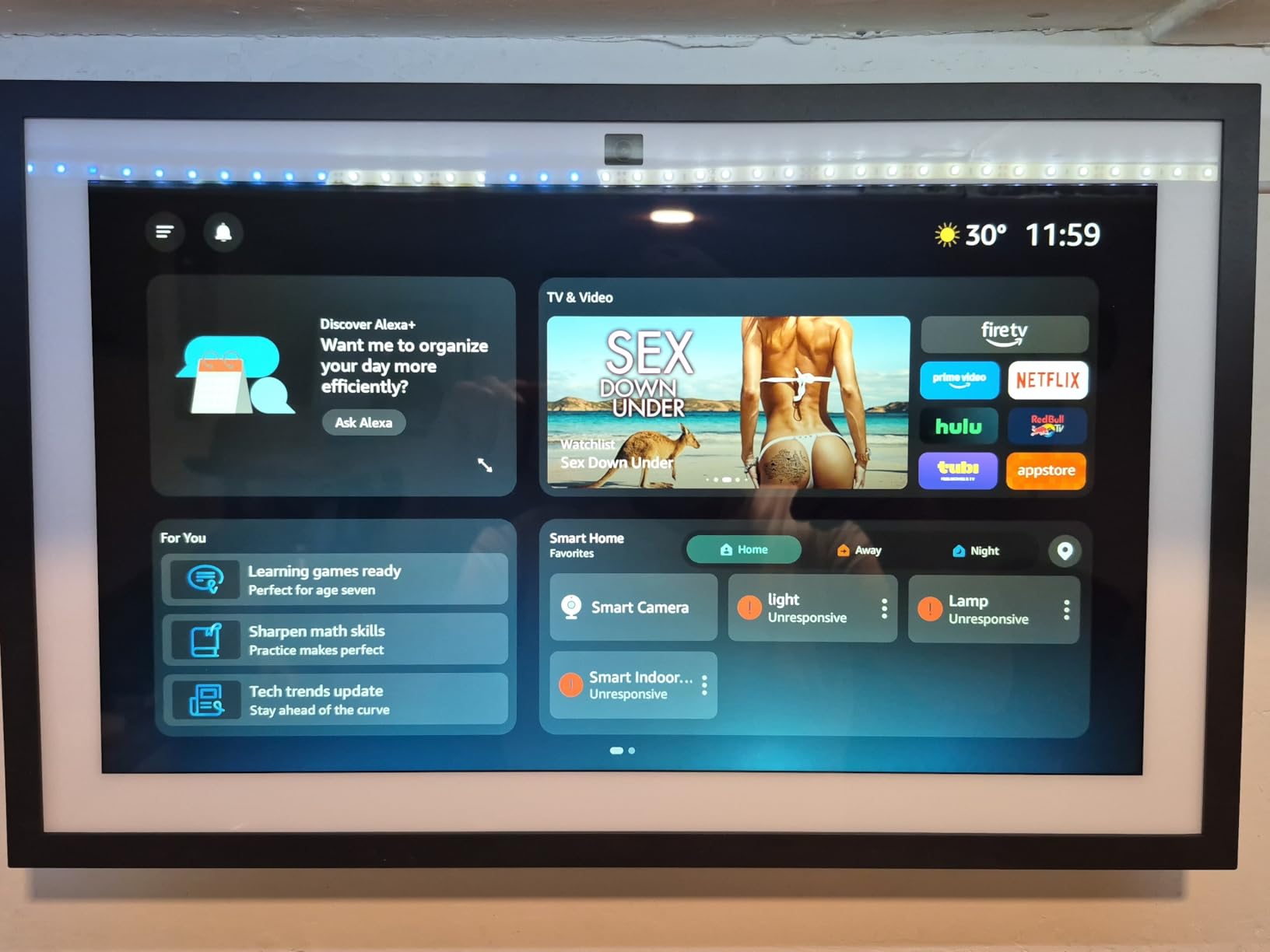 Amazon Echo Show 15 (newest model), Full HD 15.6