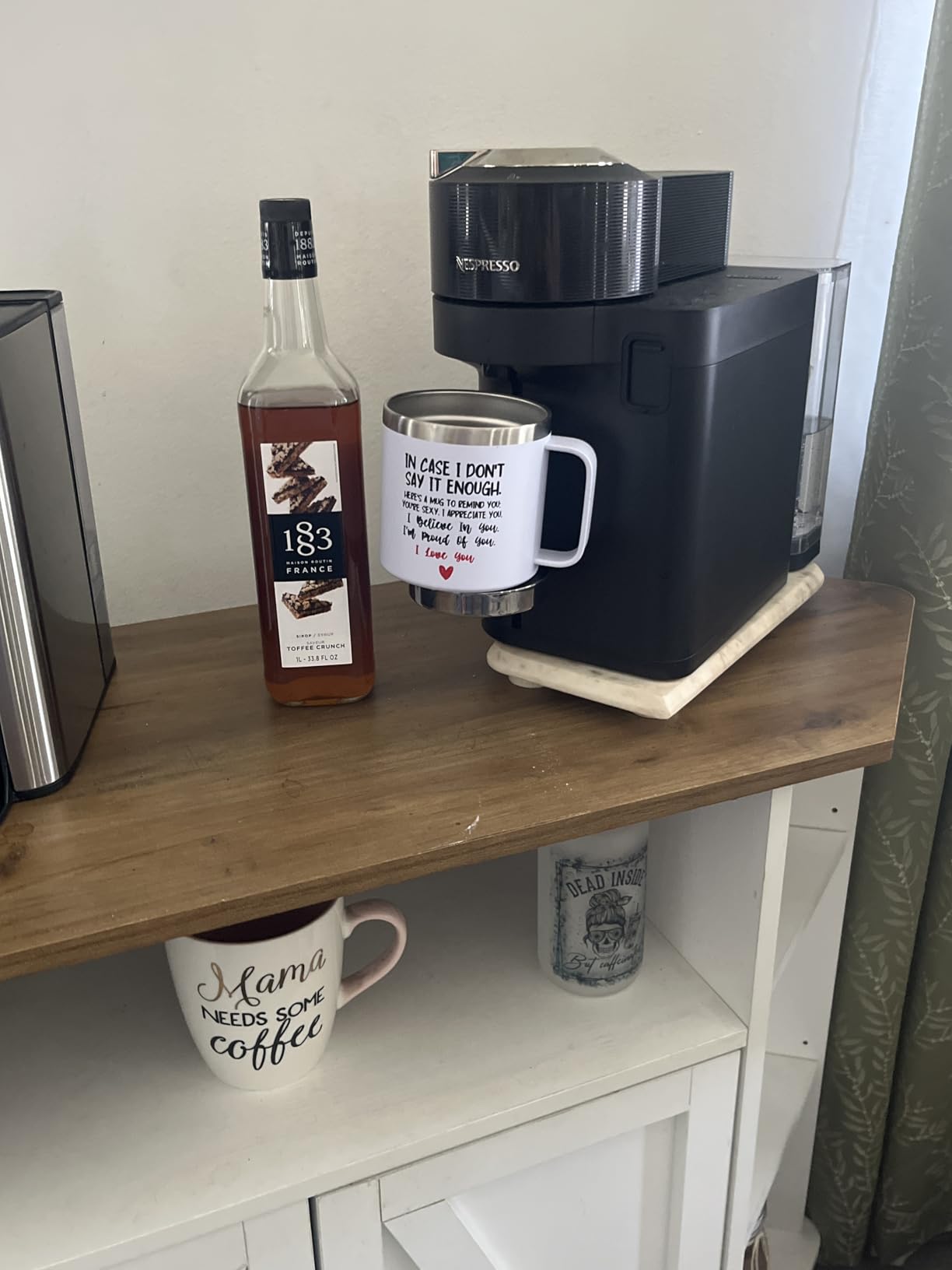 Nespresso Vertuo Lattissima Coffee & Espresso Maker by De'Longhi, Matte White and Glossy - Customer Photo 5