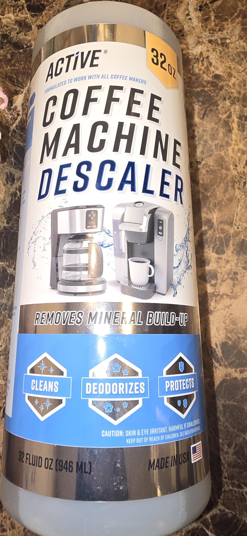 Coffee Machine Cleaner Descaler Tablets - 24 Count, Compatible With Nespresso, Keurig, Ninja, Delonghi, Miele, Coffee Maker Pot Descaling & Cleaning Tabs, Descale Drip Coffe And Espresso Machines Customer Review Coffee Machine Cleaner Descaler Tablets - 24 Count, Compatible With Nespresso, Keurig, Ninja, Delonghi, Miele, Coffee Maker Pot Descaling & Cleaning Tabs, Descale Drip Coffe And Espresso Machines - Customer Photo 2