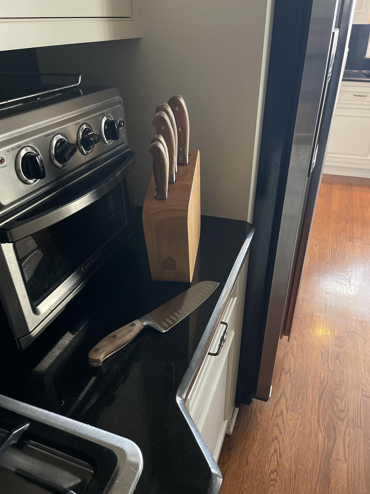 Bloomhouse - Two Time Oprah's Favorite Things Winner - 8-Inch Bread Knife - German Stainless Steel Serrated Blade with Forged Italian Olive Wood Handle, Full Tang Knife for Artisan Bread & Baking - Customer Photo 2