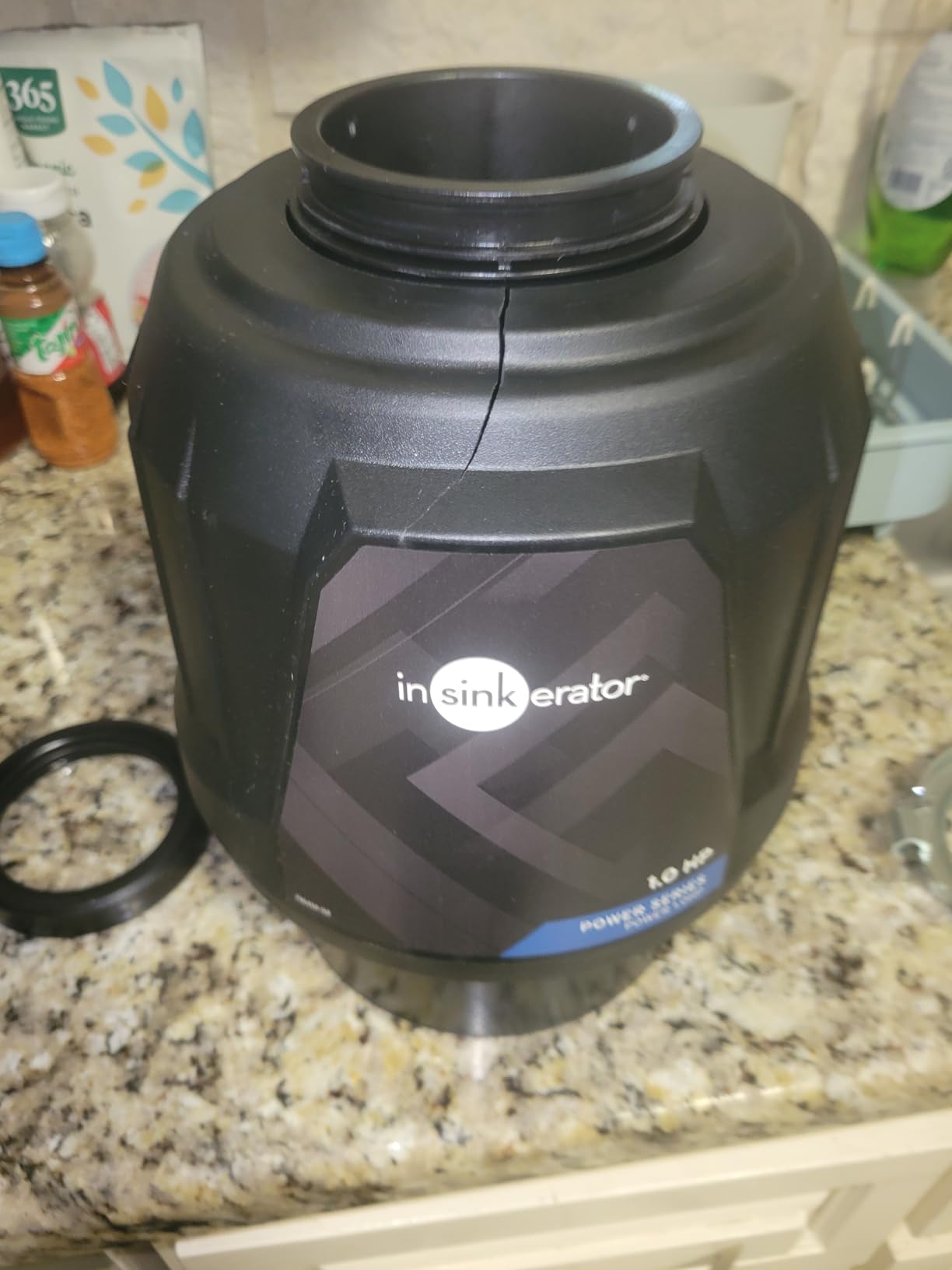 InSinkErator Power 1HP, 1 HP Garbage Disposal, Power Series EZ Connect Continuous Feed Food Waste Disposer, Black - Customer Photo 3