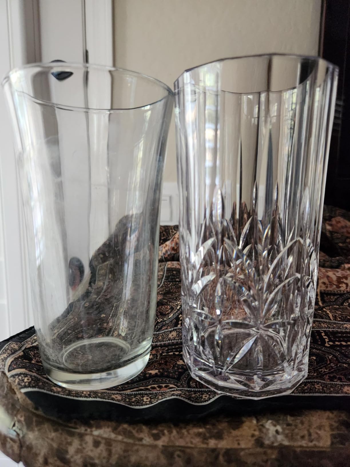 Unbreakable Plastic Drinking Water Tumblers, Dishwasher Safe 100% Tritan Glasses, BPA-Free Shatterproof Outdoor Highball Drinkware, 18 oz, Set of 4 - Customer Photo 2