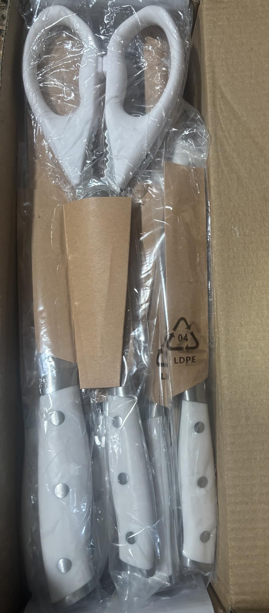 Klaus Meyer Stahl 19 Piece High Carbon Exclusive German Steel Knife Block Set (Black) - Customer Photo 4