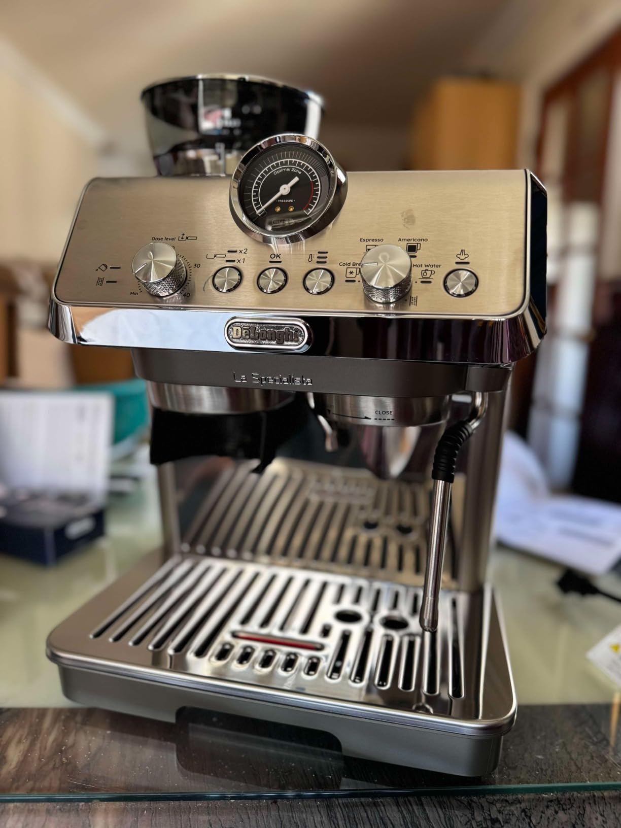 De'Longhi La Specialista Opera Espresso Machine - Cold Brew & Espresso Maker with Smart Tamping - Customer Photo 1