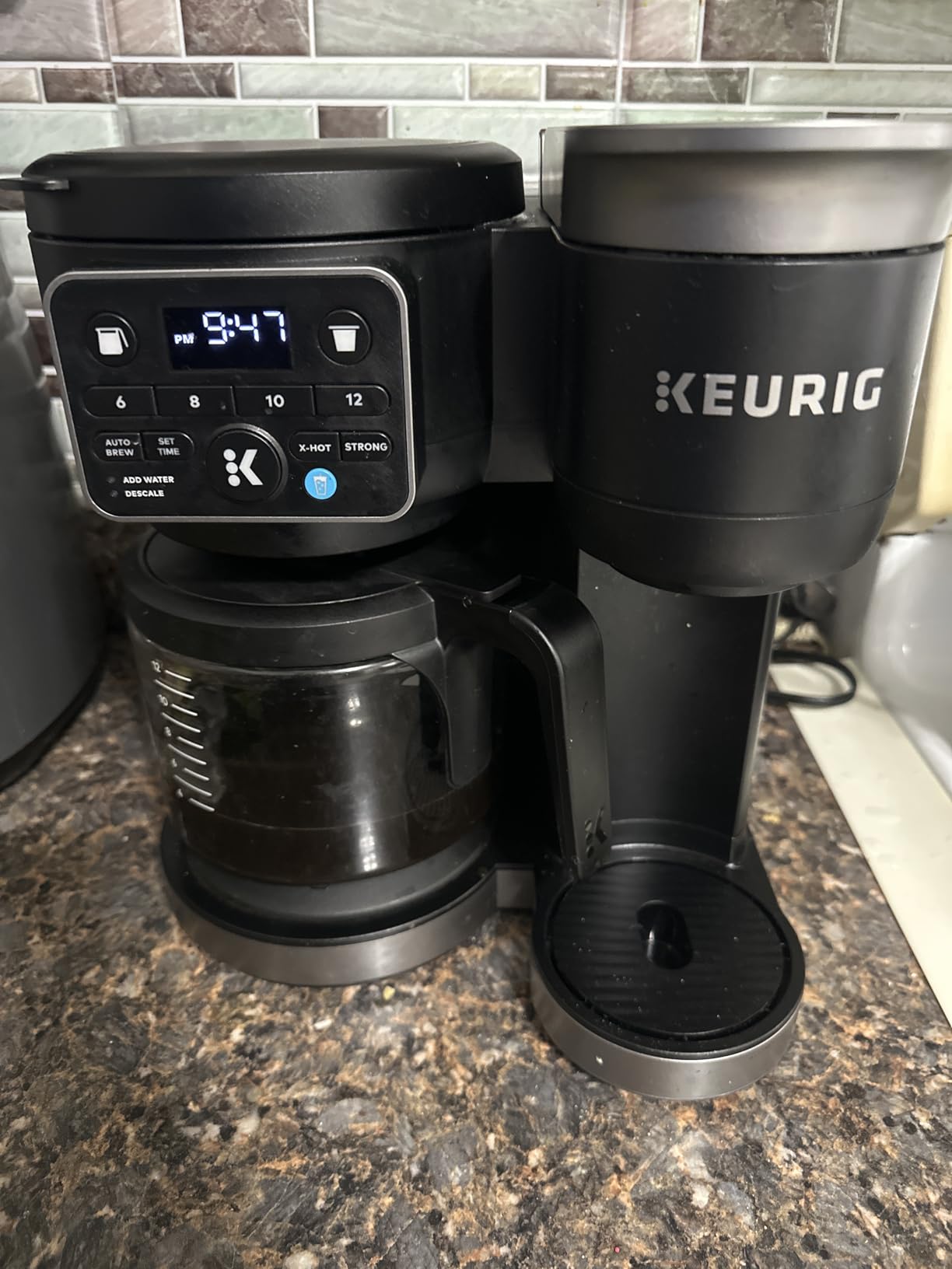 Keurig K-Duo Hot & Iced Single Serve & Carafe Coffee Maker, MultiStream Technology, 72oz Reservoir (Gen 2) - Customer Photo 1