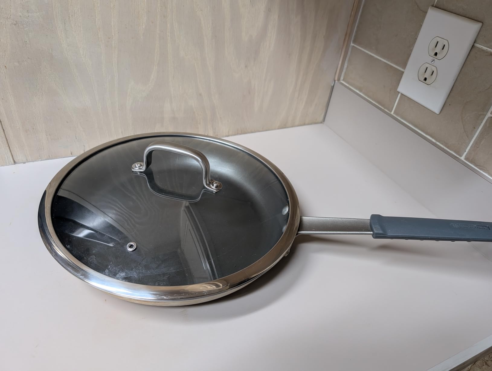 Tramontina Professional 12-Inch Ceramic Non Stick Large Frying Pan, Heavy-Gauge Aluminum Skillet with Ceramic Nonstick Coating, Dishwasher and Oven Safe, Black - Customer Photo 1