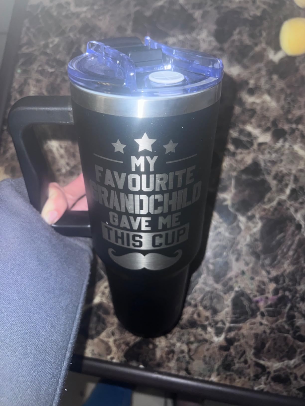 Vivulla68 Cool Grandma Club Tumbler 40Oz, Grandmother Coffee Mugs, Gifts Ideas for Grandmas, Grammy, Granny, Nana, Gigi, Mimi, Mamaw - Grandmother Birthday Gift, Grandmy Cup for Mothers Day Christmas - Customer Photo 1