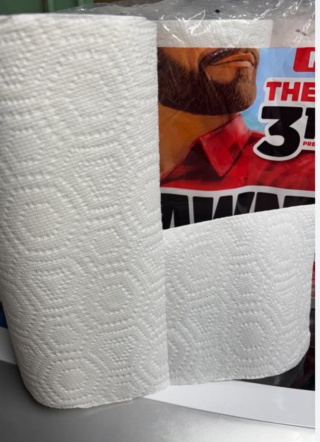 Brawny Tear-A-Square 3-Ply Paper Towels, 6 Double Rolls = 12 Regular Rolls, Strong, Absorbent, and Durable with 3 Sheet Sizes (Quarter, Half, Full) - Customer Photo 2